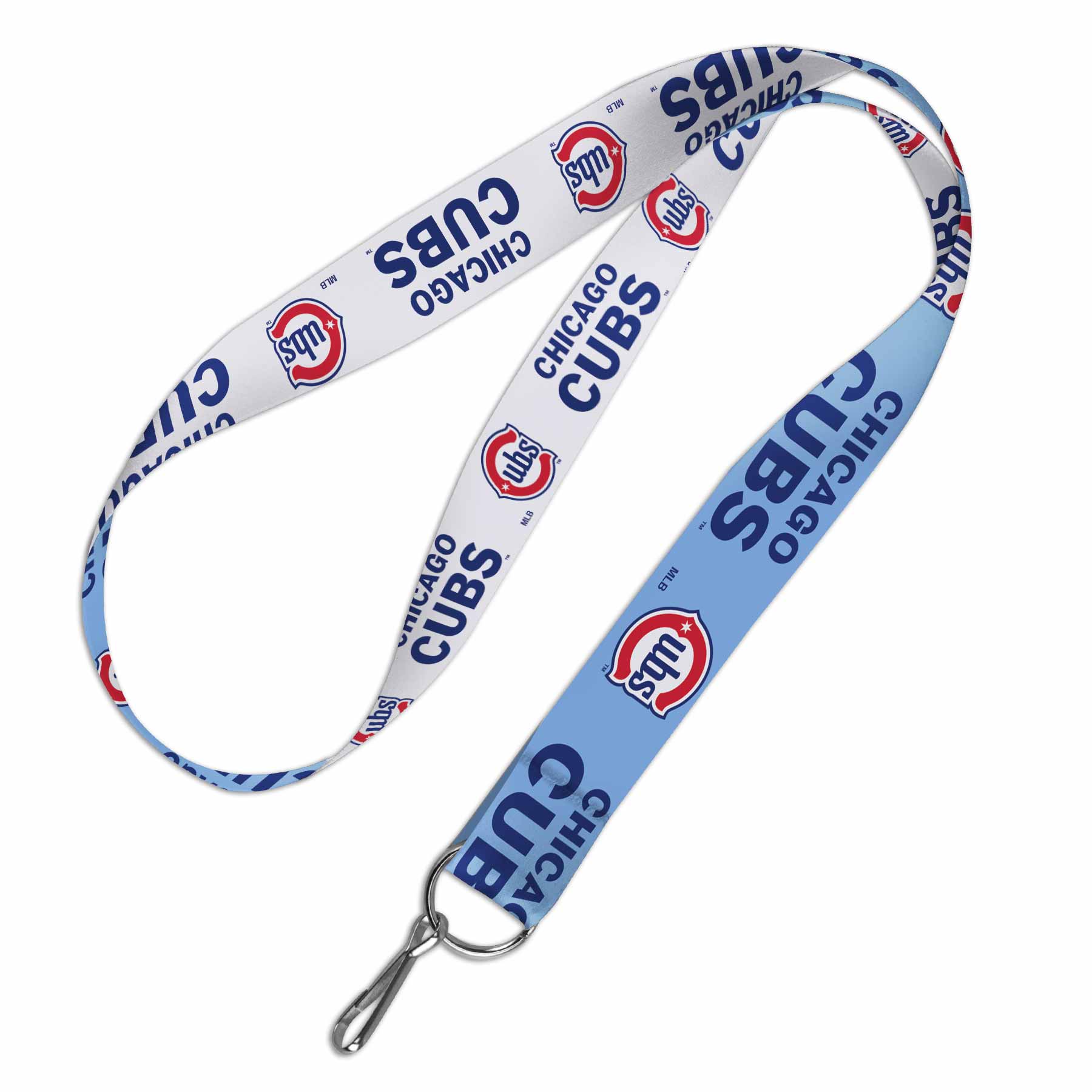 Chicago Cubs Alternate 2 Blues Logo 1" Lanyard