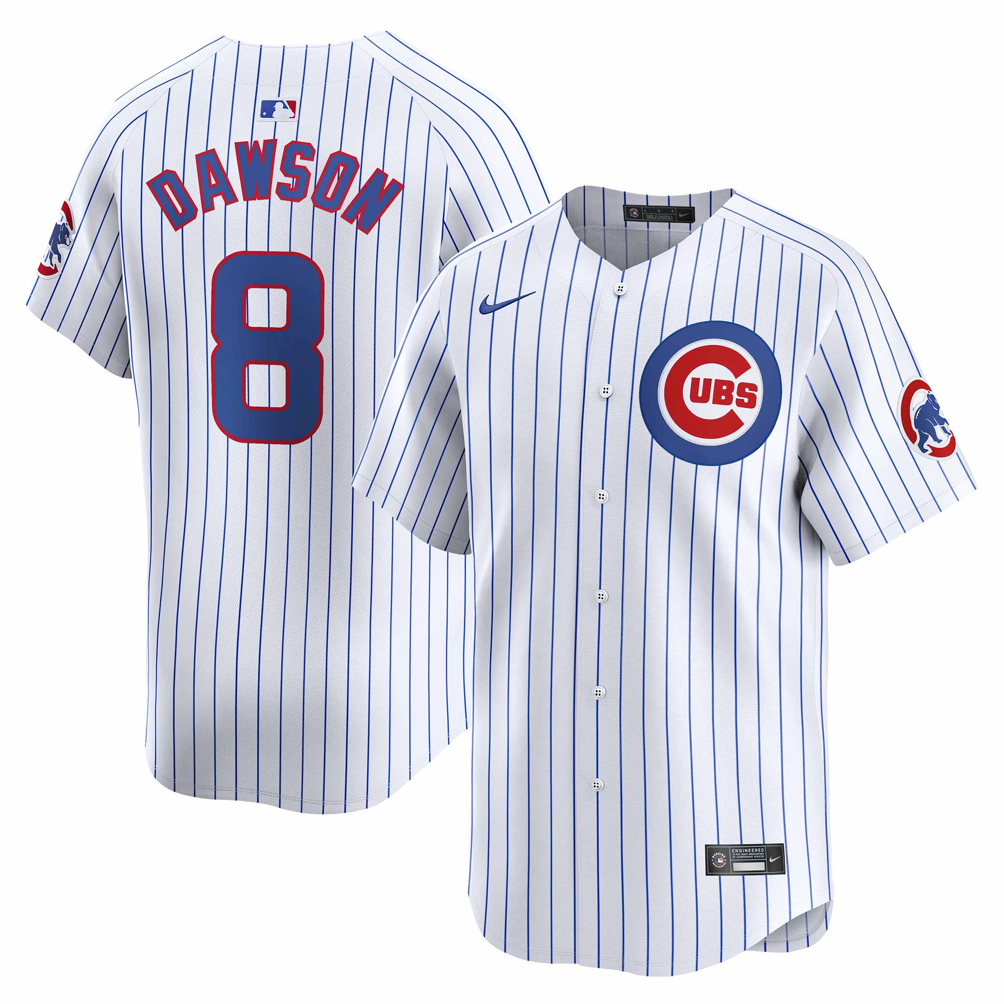 Chicago Cubs Andre Dawson Nike Home Vapor Limited Jersey