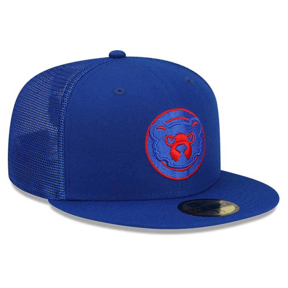 Chicago Cubs Angry Bear Batting Practice 59FIFTY Fitted Cap - Image 2