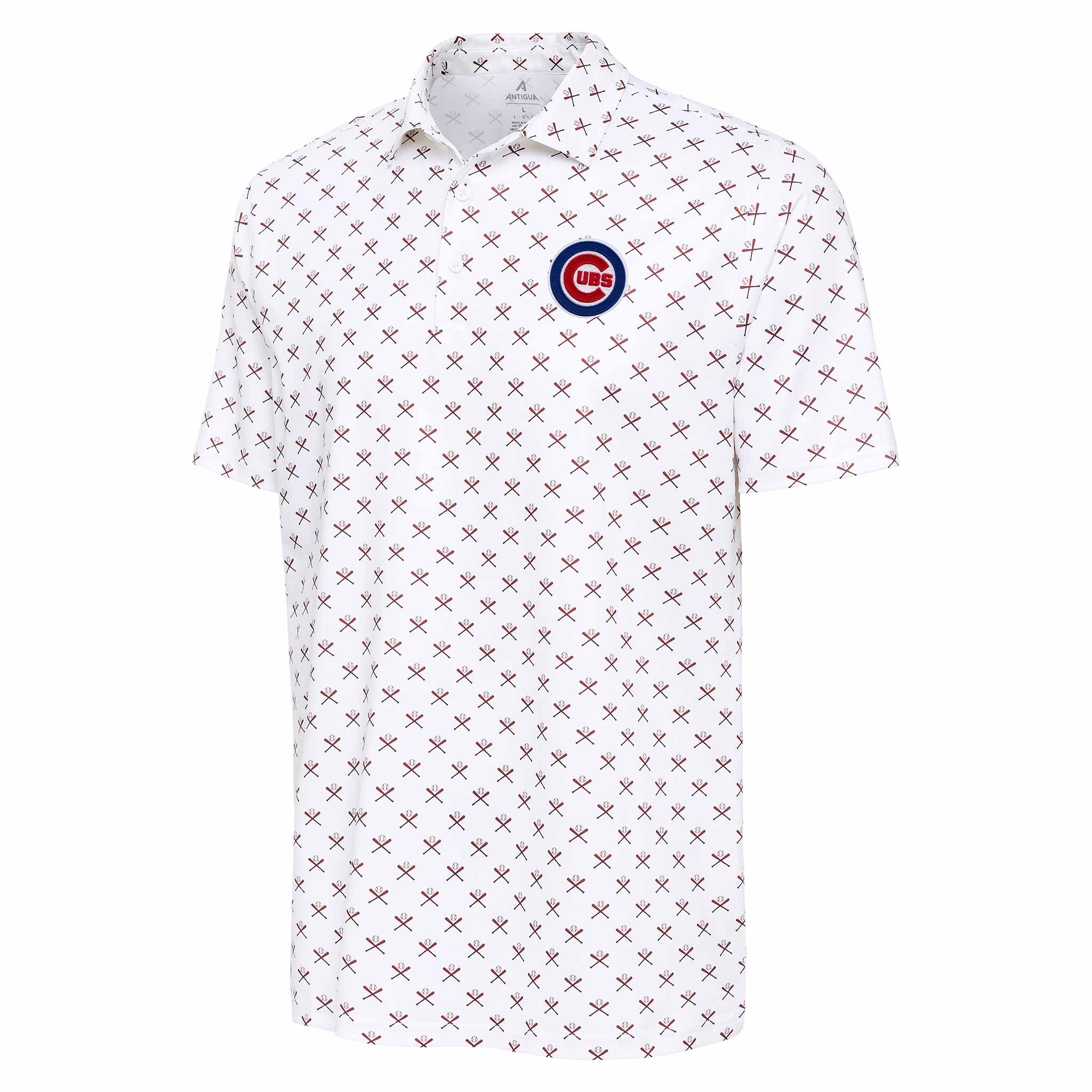 Chicago Cubs Antigua Bullseye Strike Out Polo