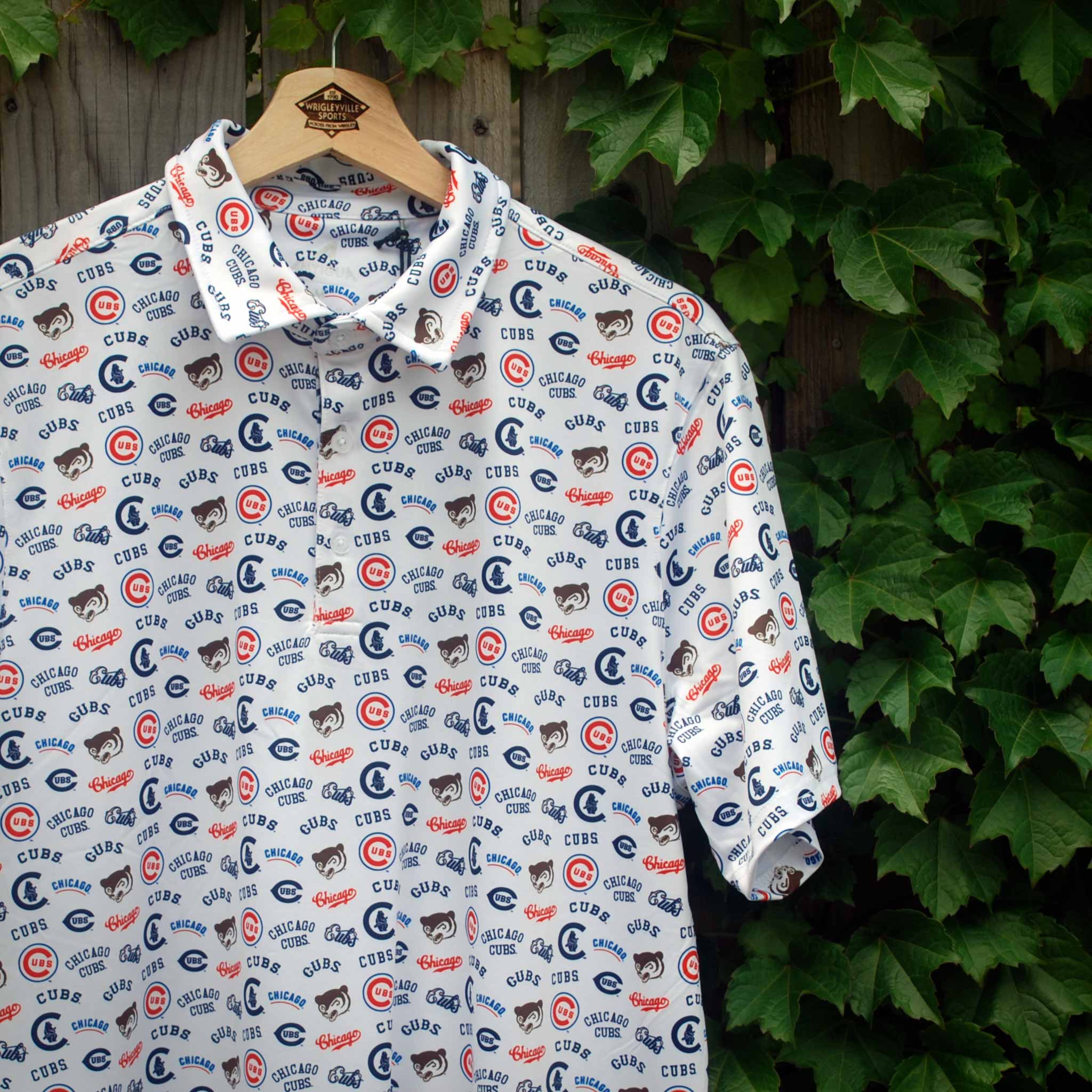 Chicago Cubs Antigua White Cooperstown Polo - Image 2