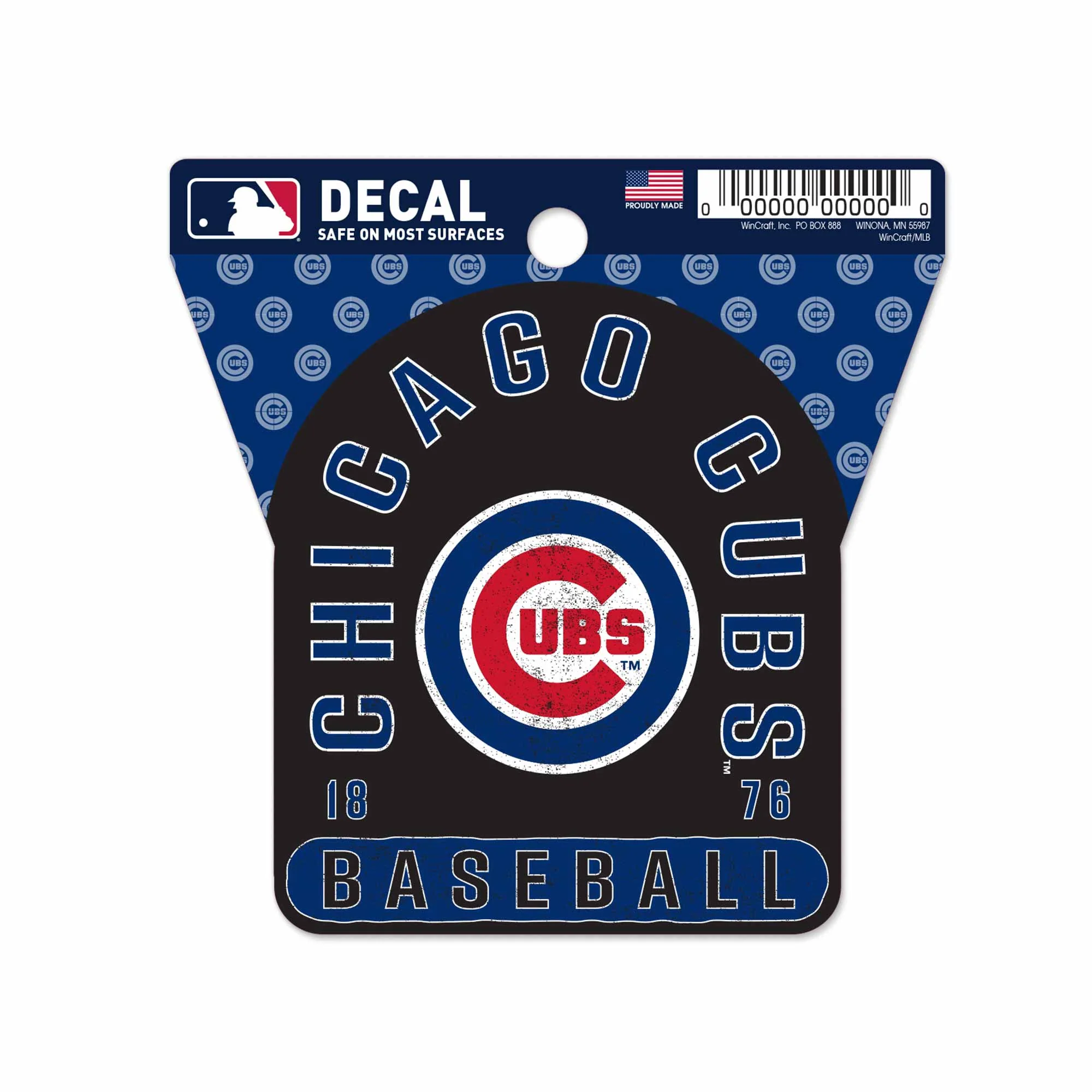 Chicago Cubs Arch Clean Cut Decal