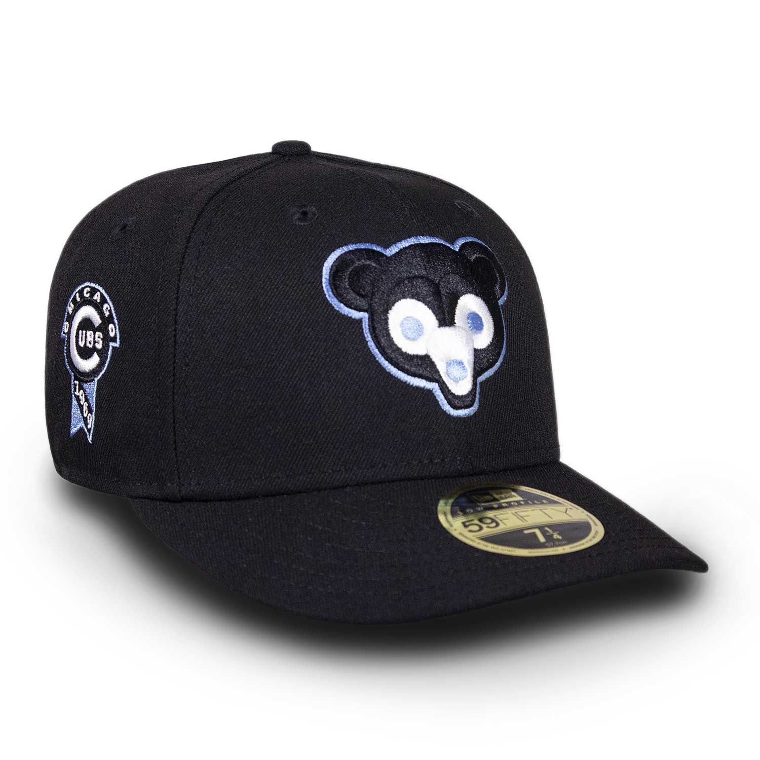 Chicago Cubs Black 1969 Low Profile 59FIFTY Fitted Cap - Image 2