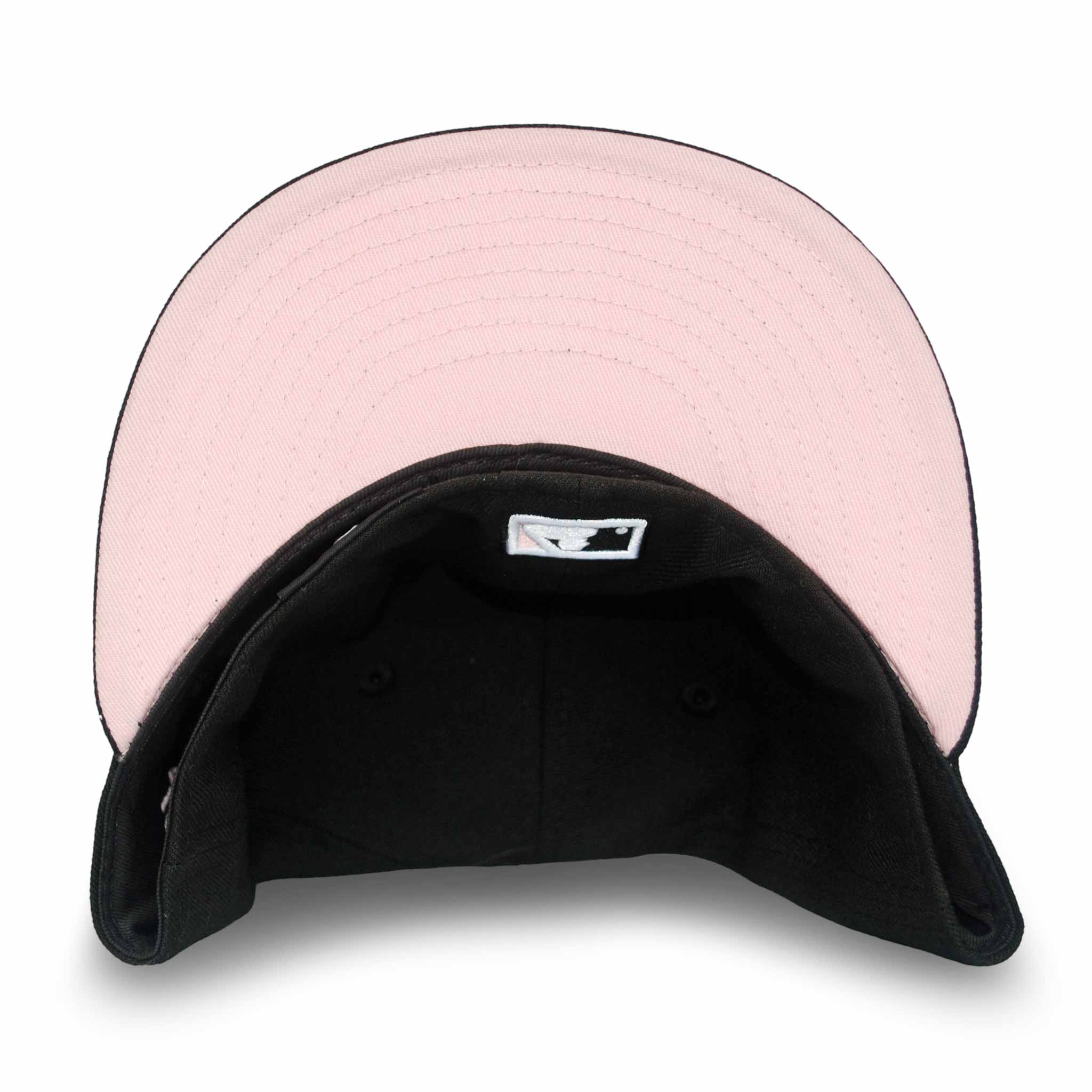 Chicago Cubs Black Pink 1969 Bear and Patch 59FIFTY Fitted Cap - Image 3