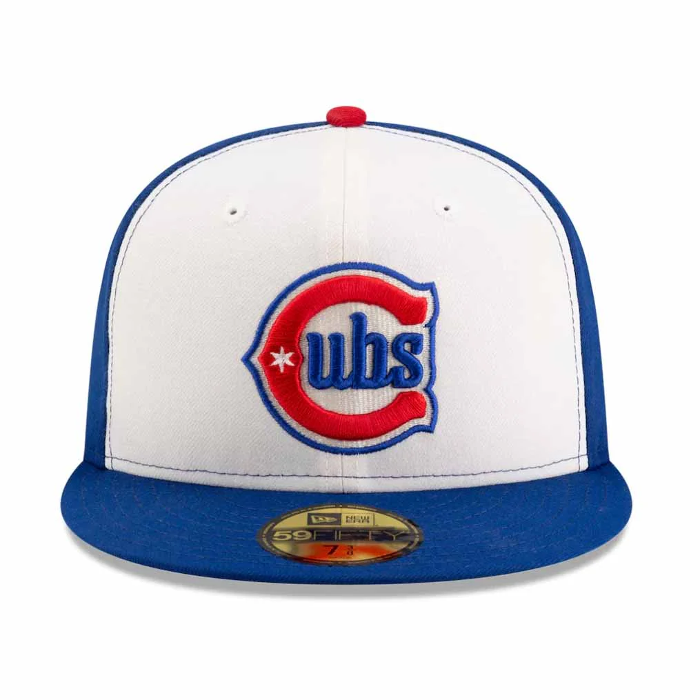 Chicago Cubs Blues Alternate 2 Authentic New Era 59FIFTY Fitted Game Cap - Image 3