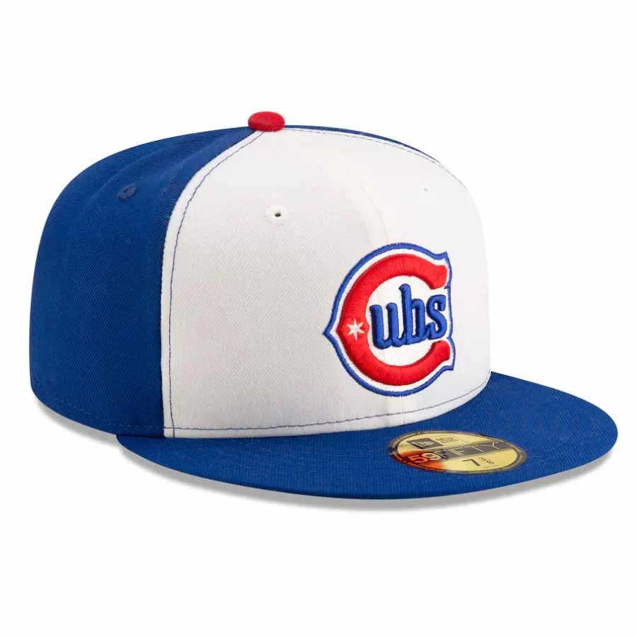 Chicago Cubs Blues Alternate 2 Authentic New Era 59FIFTY Fitted Game Cap - Image 4