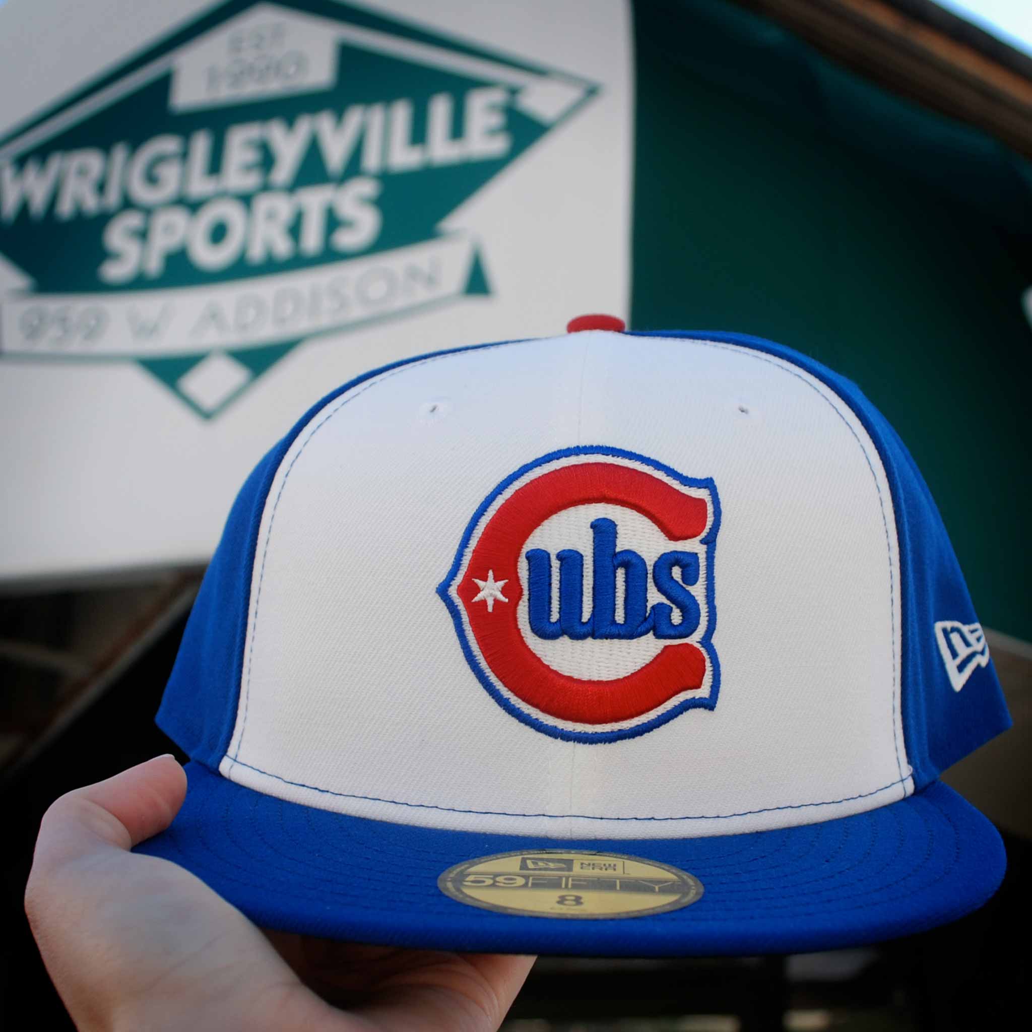 Chicago Cubs Blues Alternate 2 Authentic New Era 59FIFTY Fitted Game Cap - Image 5