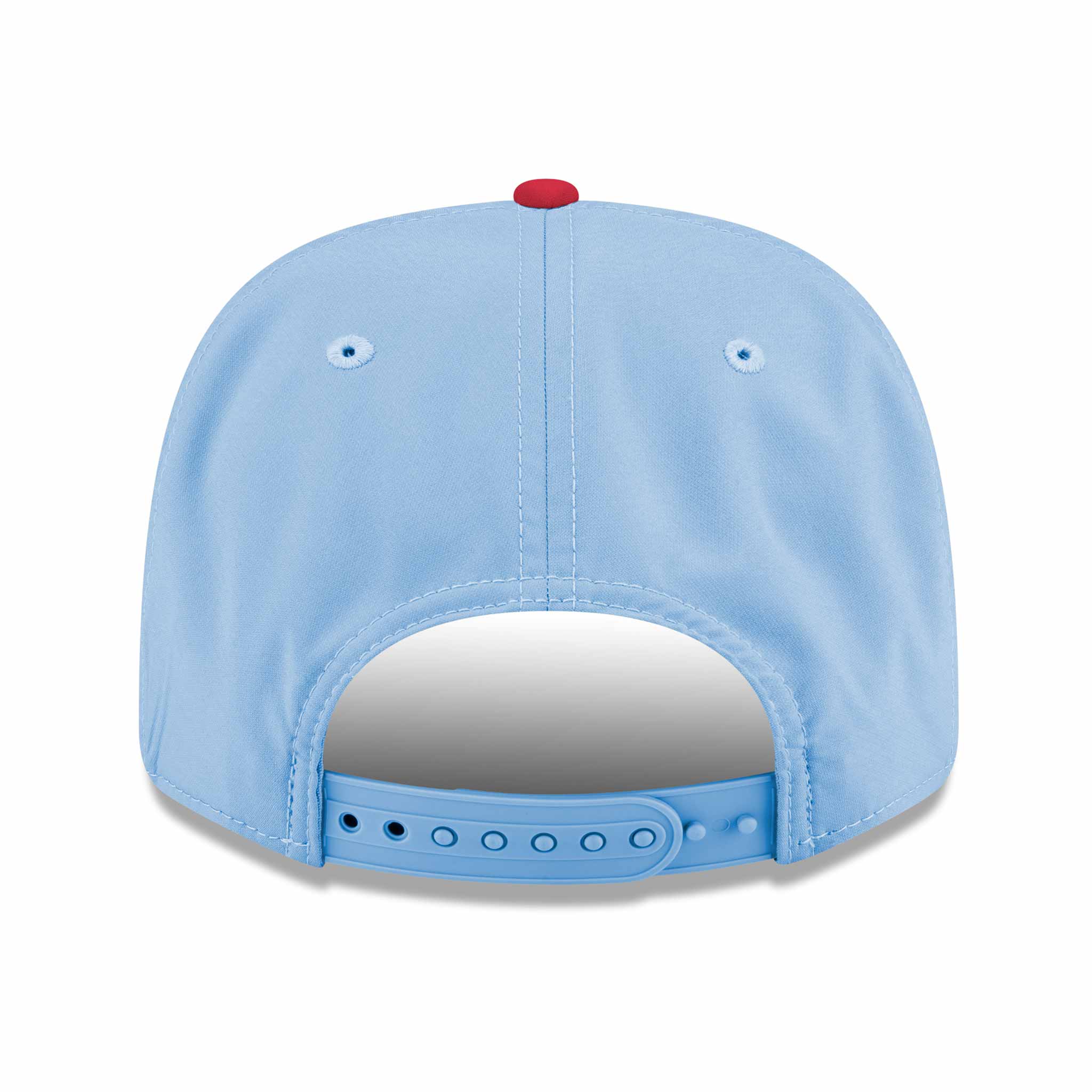 Chicago Cubs Blues Alternate 2 New Era Chrome Sky 9SEVENTY Adjustable Cap - Image 2