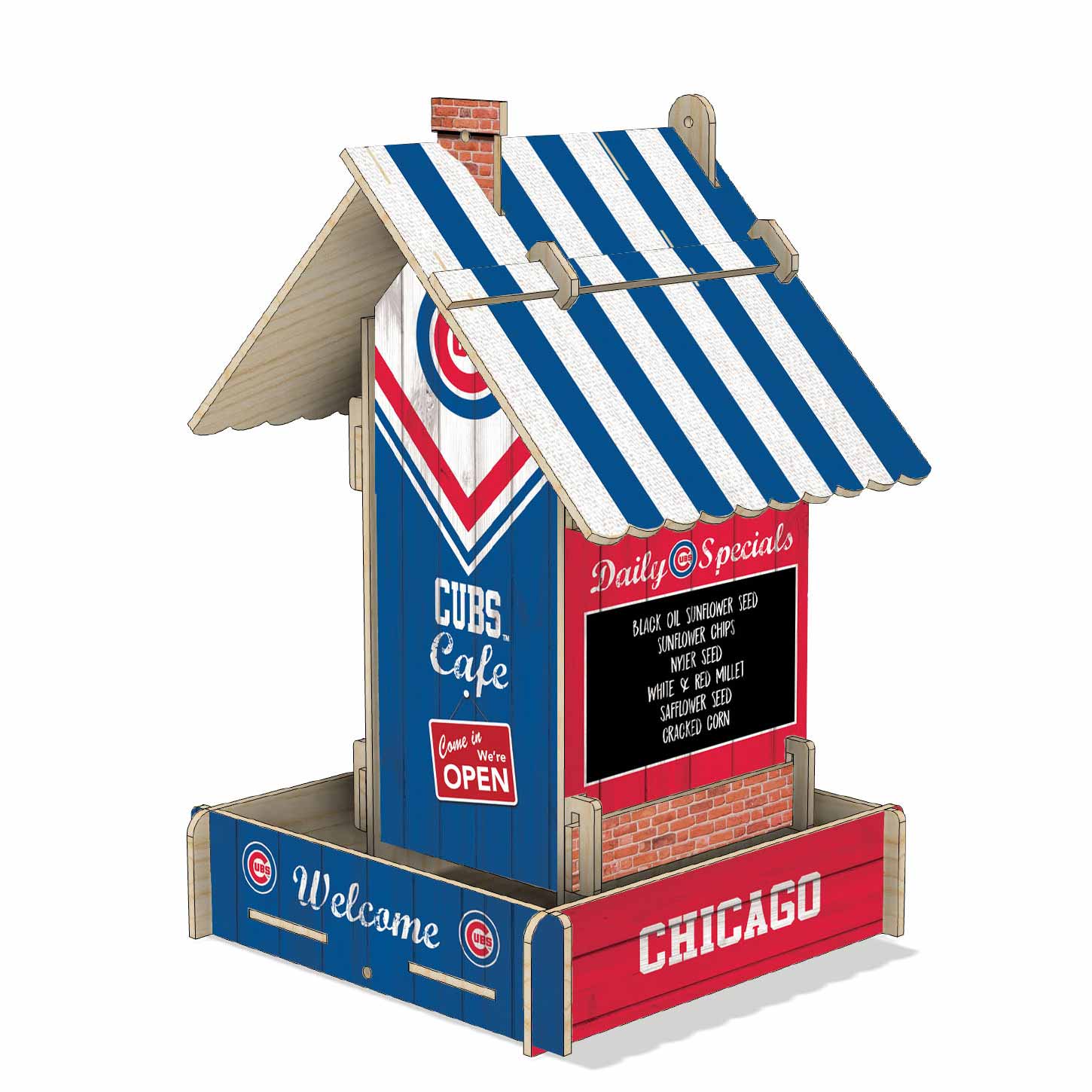 Chicago Cubs Build Your Own Bird Feeder