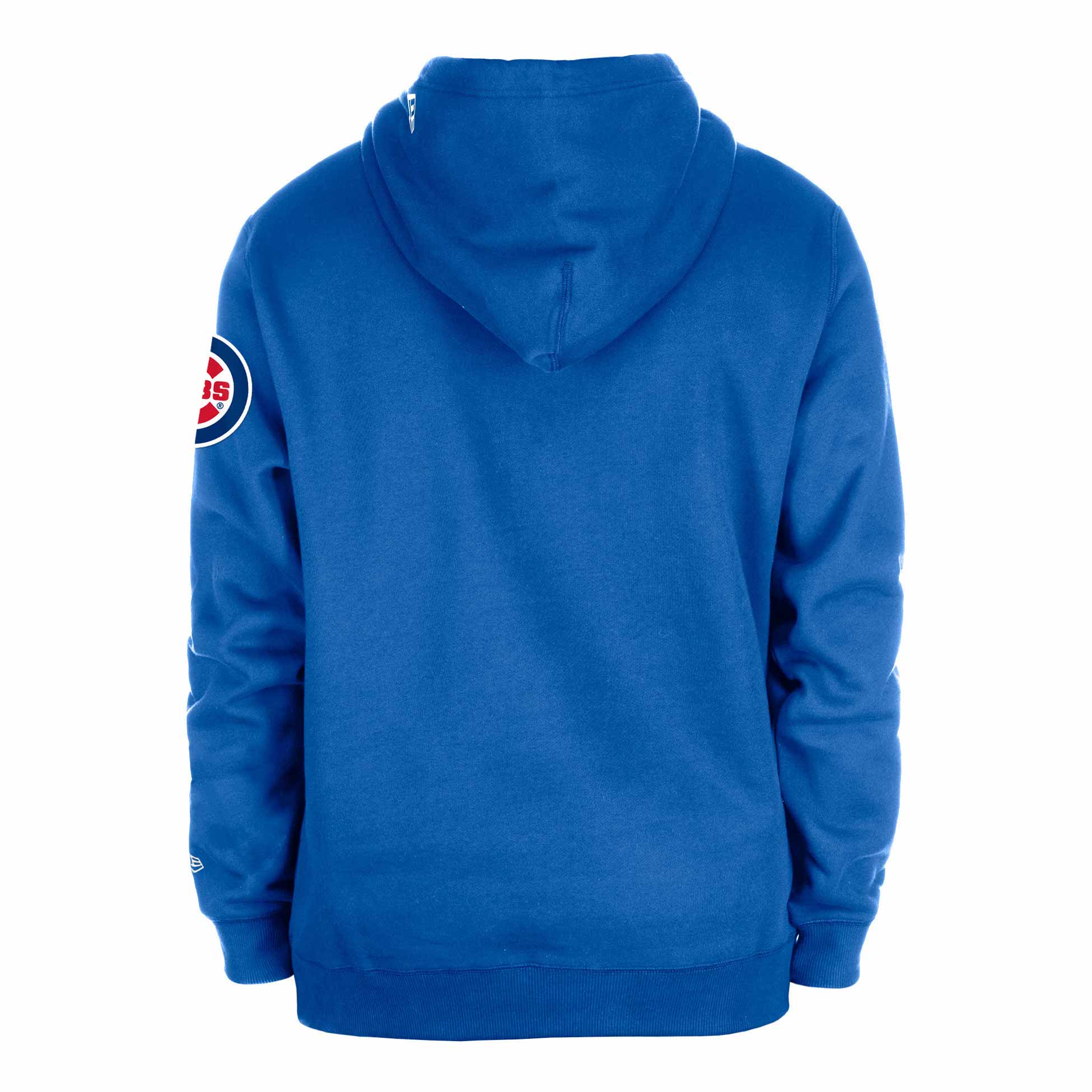 Chicago Cubs Bullseye Royal Baseball Hooded Sweatshirt - Image 2