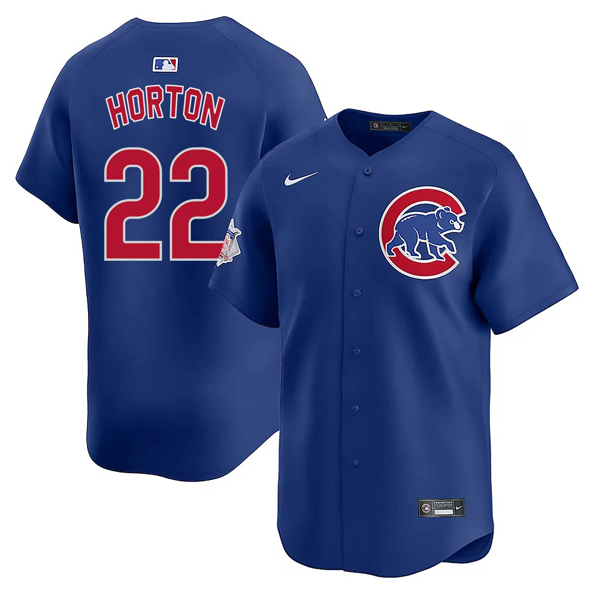 Chicago Cubs Cade Horton Nike Alternate Vapor Limited Jersey With Authentic Lettering