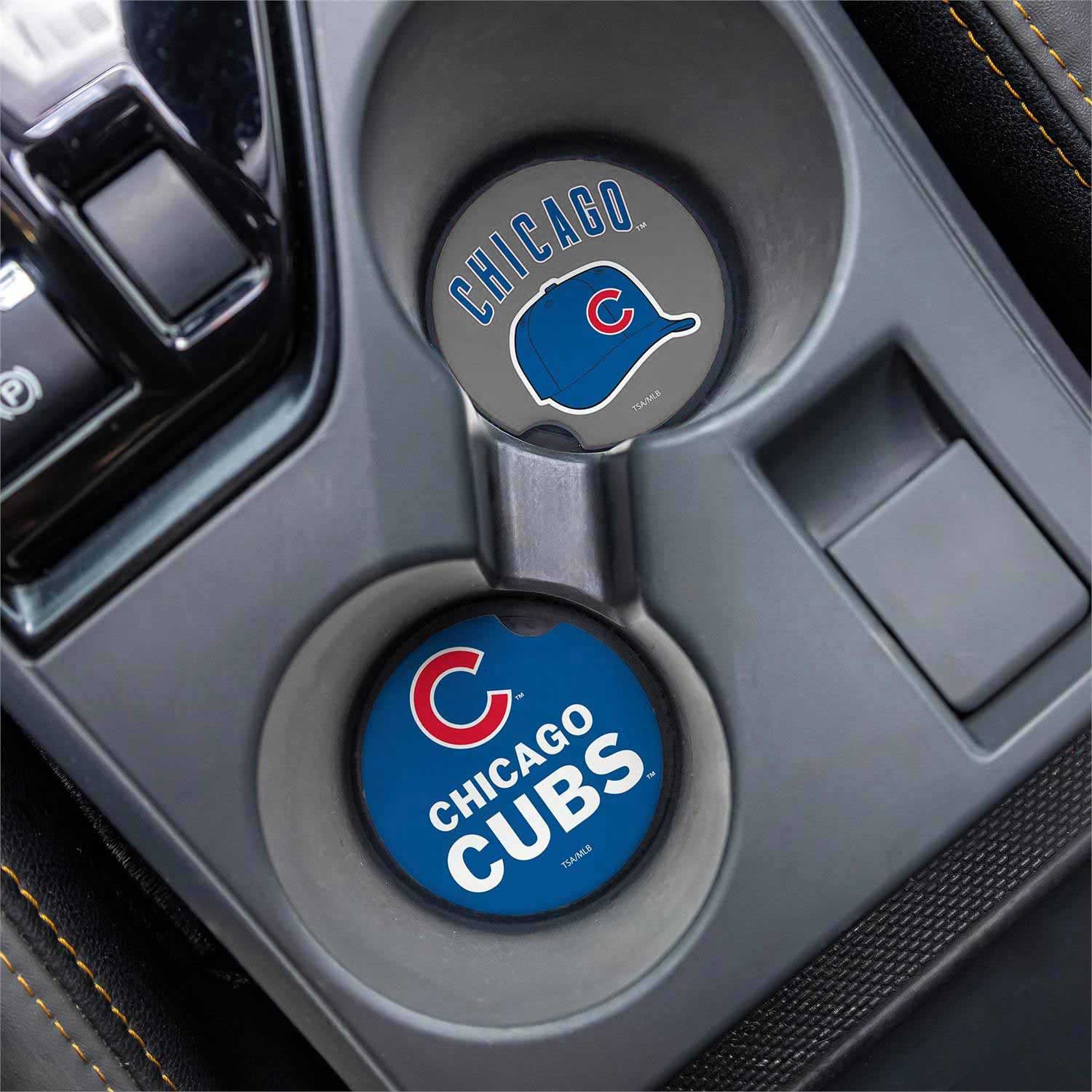 Chicago Cubs Car Coaster Set - Image 5