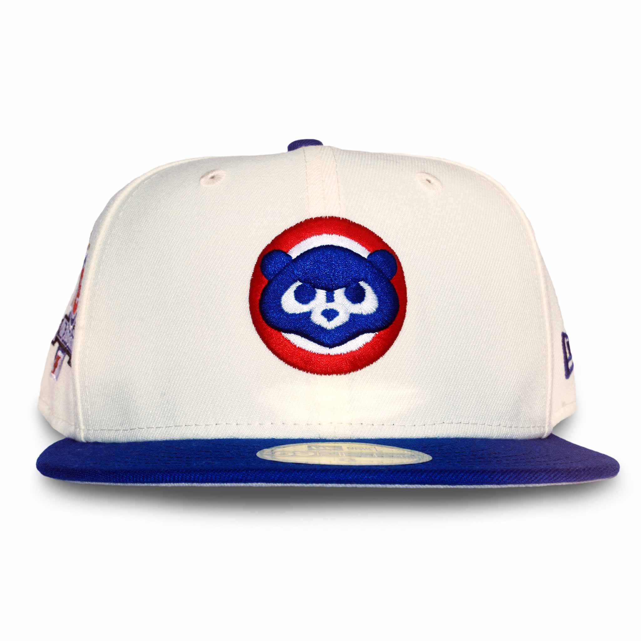 Chicago Cubs Chrome Royal 1984 Bear All Star Game Patch 59FIFTY Fitted Cap - Image 2