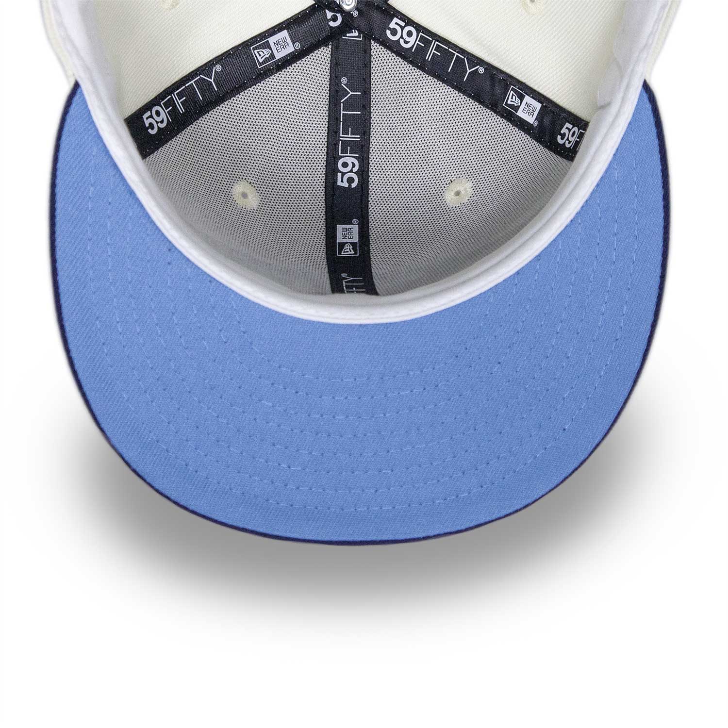 Chicago Cubs City Connect Cream Wordmark 59FIFTY Fitted Cap - Image 4