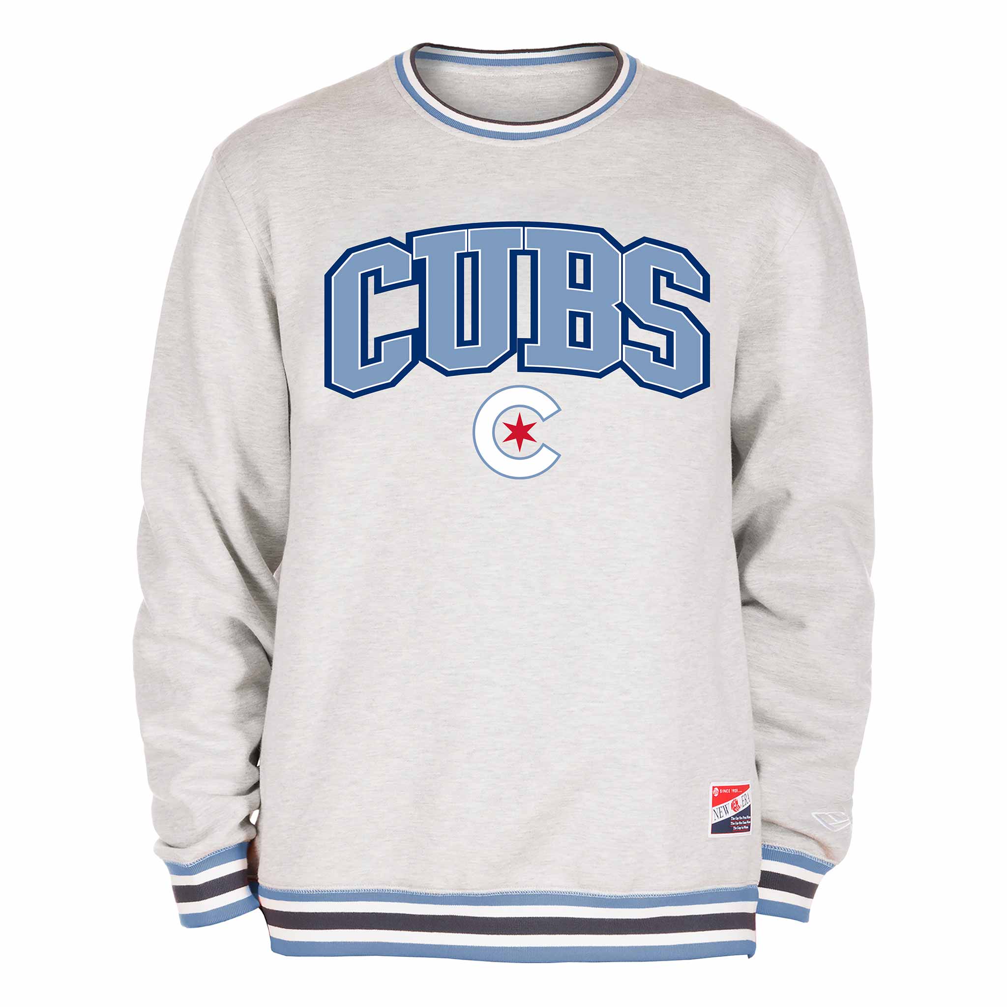 Chicago Cubs City Connect Grey Crewneck Sweatshirt