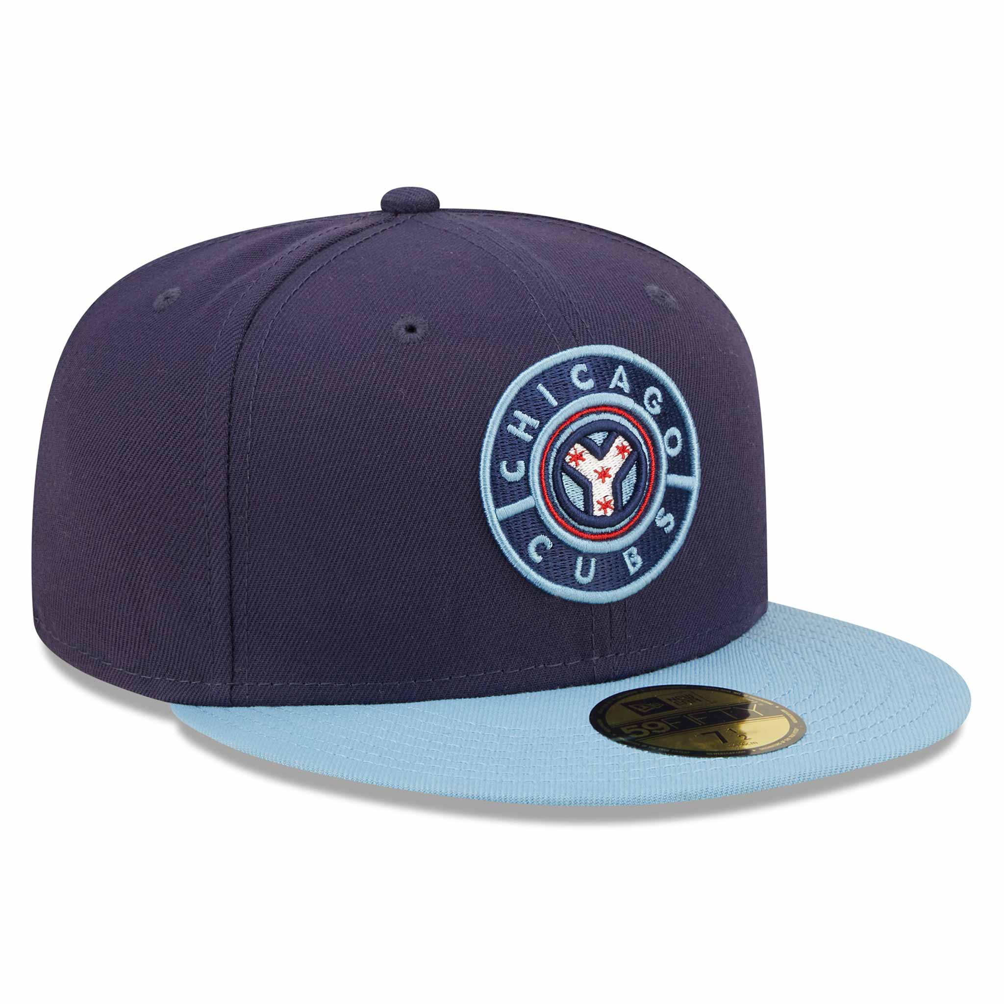 Chicago Cubs City Connect Sleeve Patch 59FIFTY Fitted Cap - Image 4