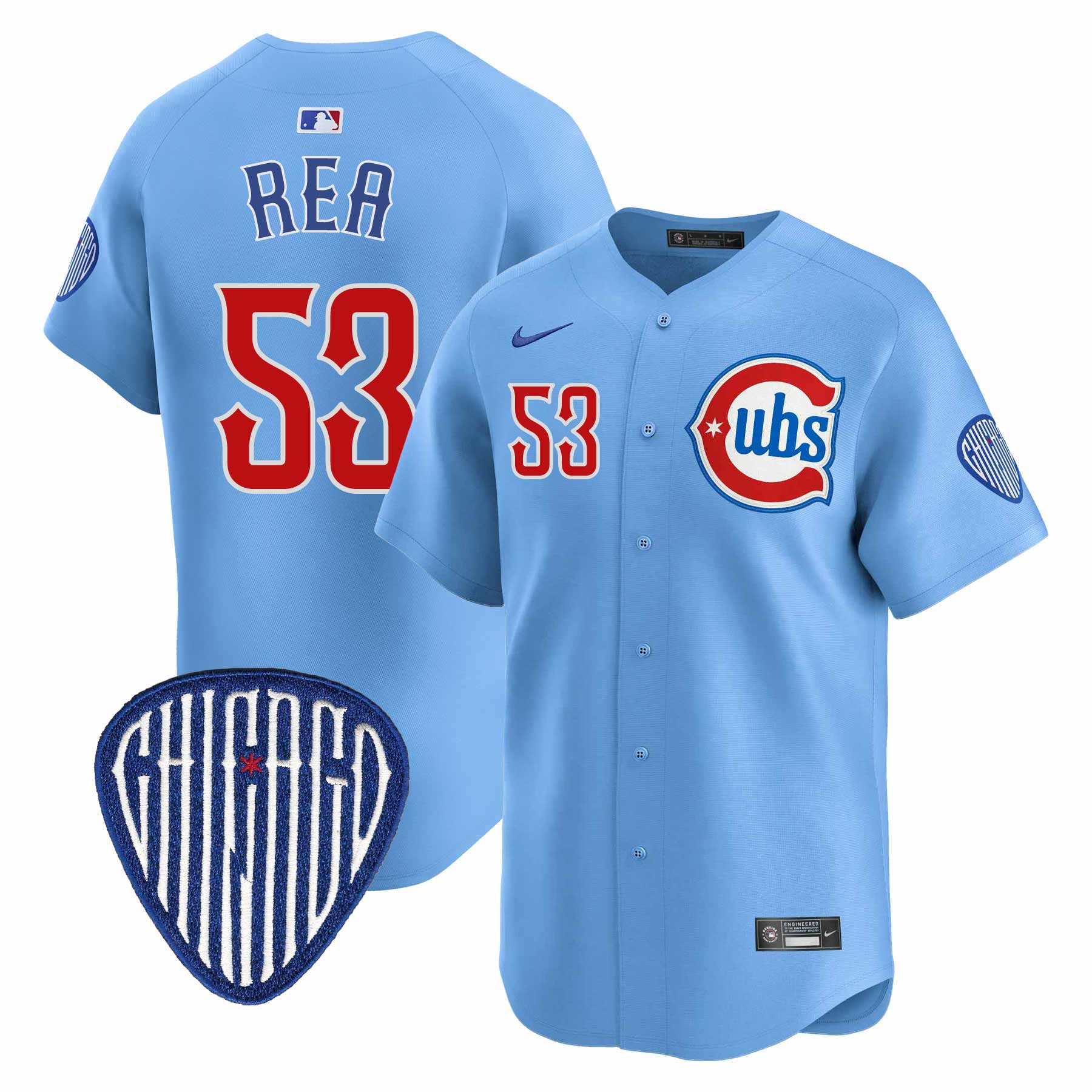 Chicago Cubs Colin Rea Blues Alternate 2 Nike Vapor Limited Jersey