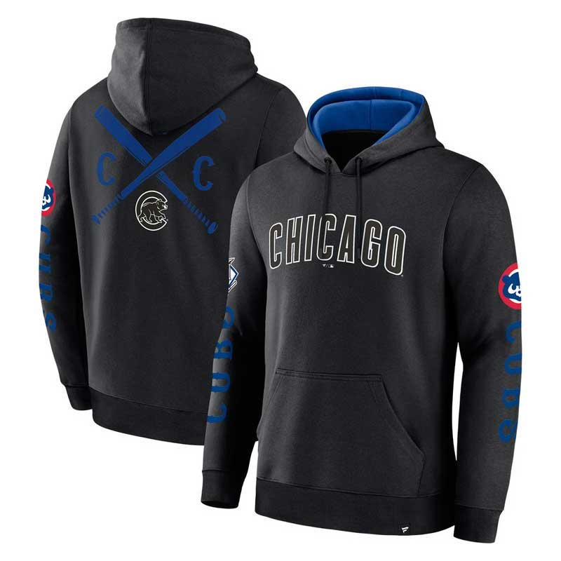 Chicago Cubs Fanatics Legacy Pullover Hooded Sweatshirt
