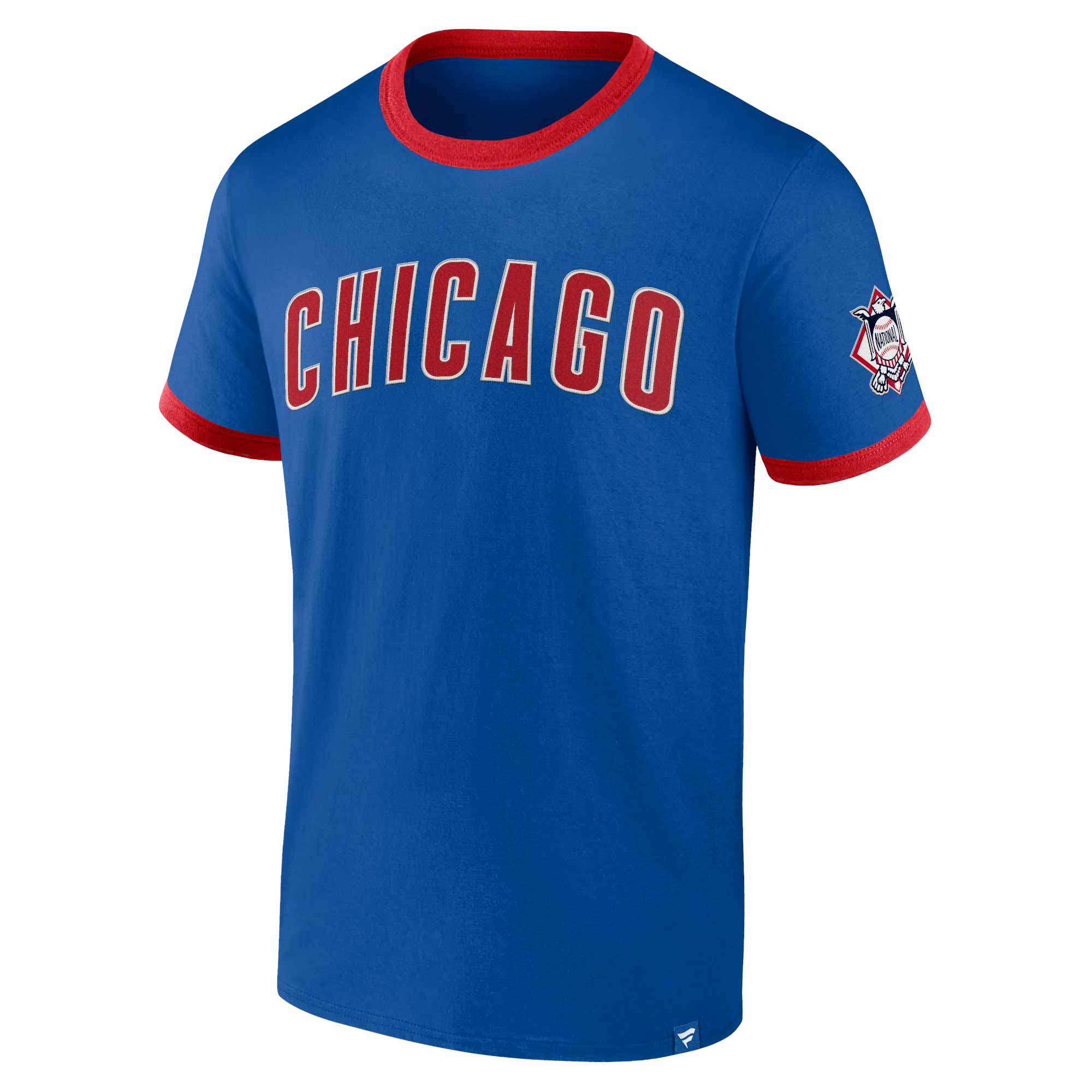 Chicago Cubs Forced Out Biblend Ringer T-Shirt