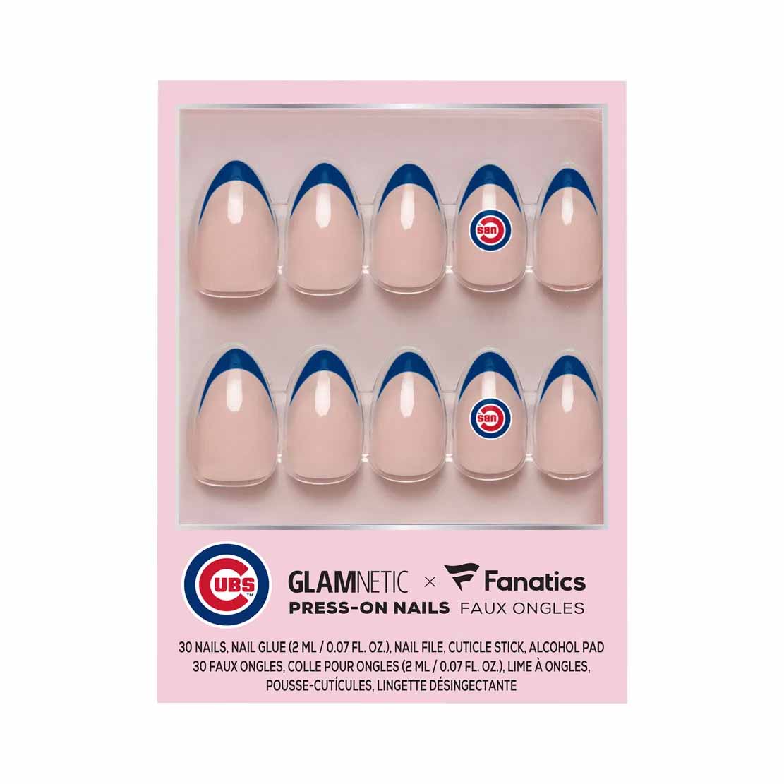 Chicago Cubs Glamnetic Press On Nails