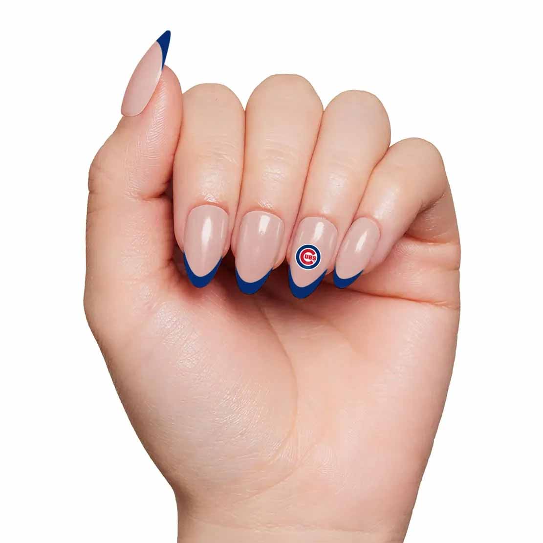 Chicago Cubs Glamnetic Press On Nails - Image 2