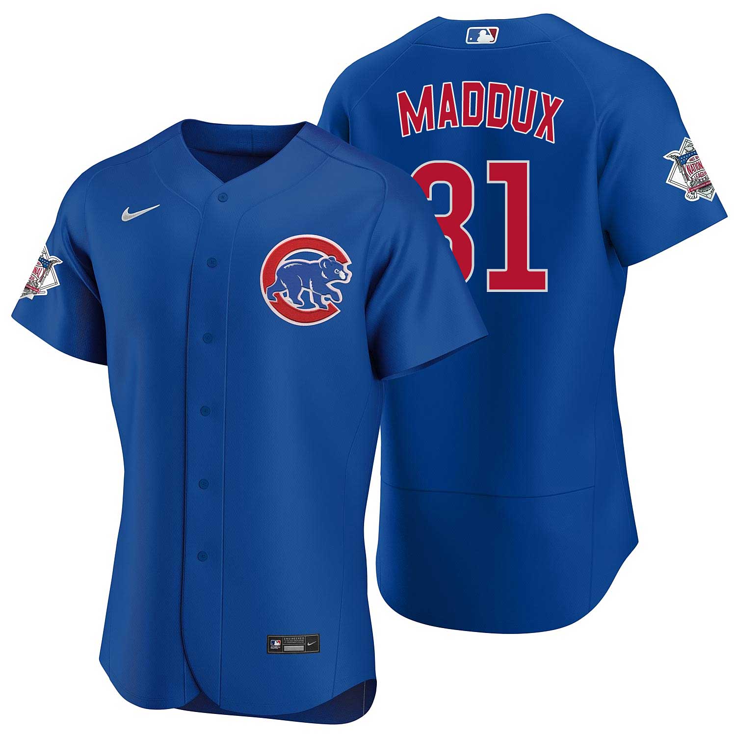 Chicago Cubs Greg Maddux Nike Alternate Authentic Jersey
