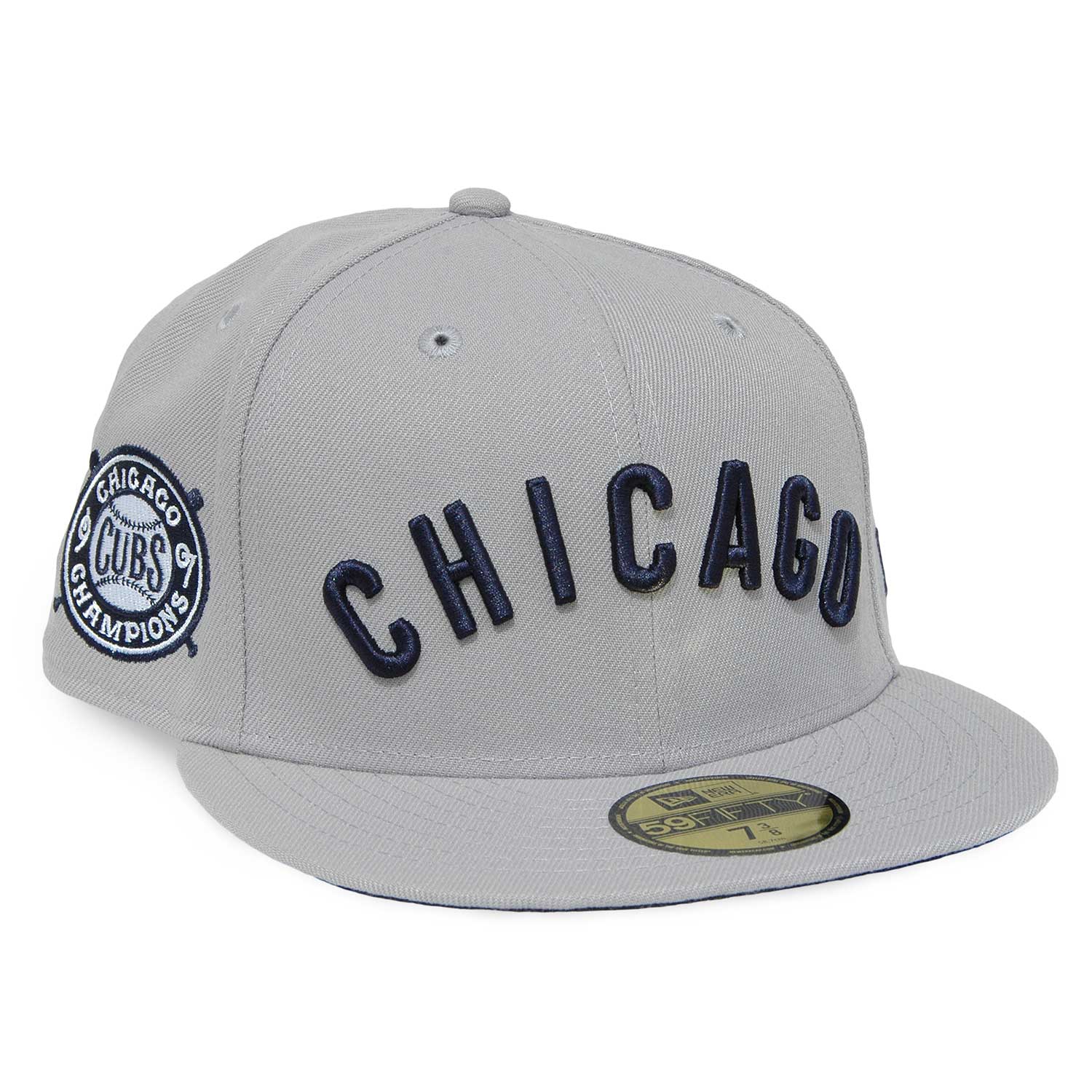 Chicago Cubs Grey 1907 Champions 59FIFTY Fitted Cap