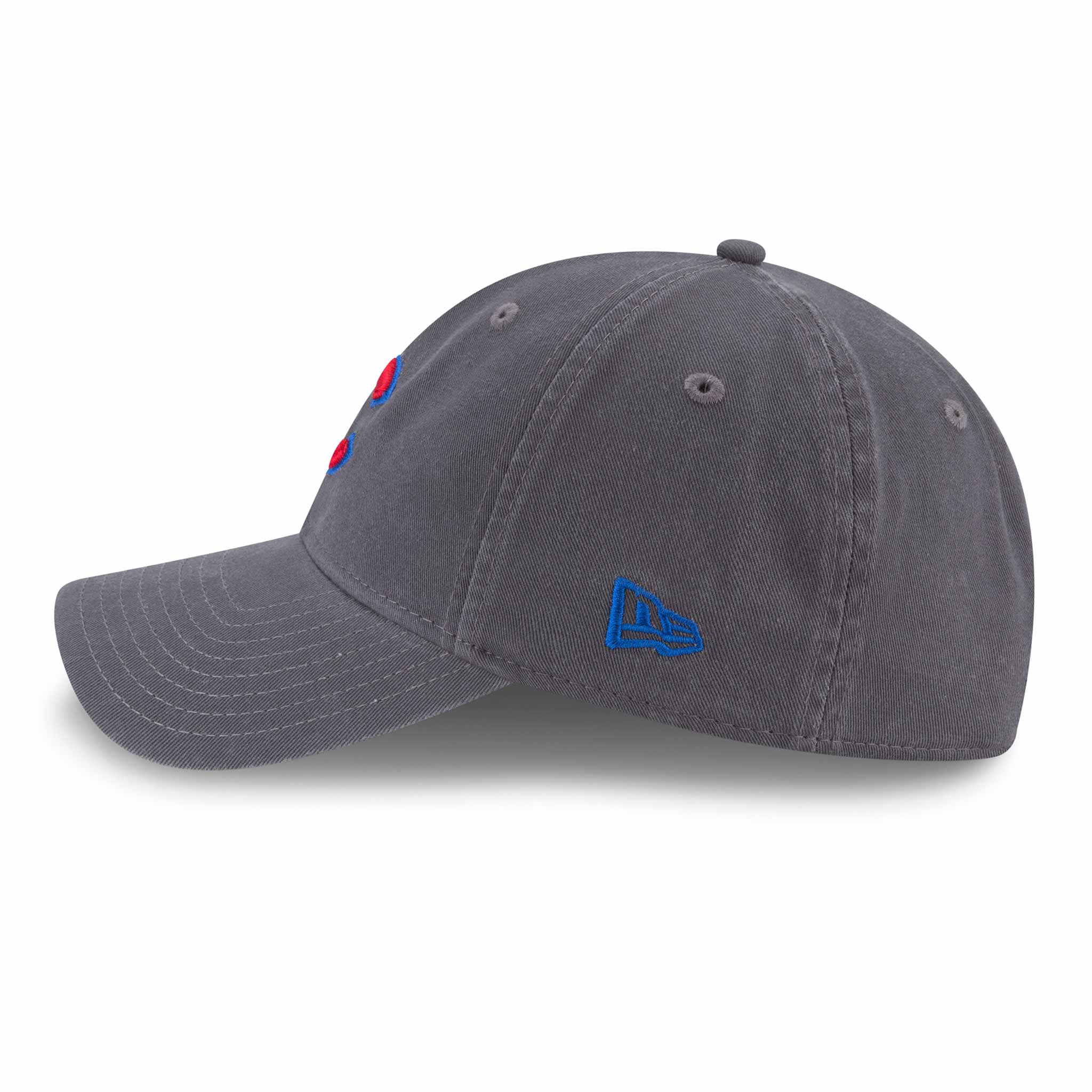 Chicago Cubs Grey 9TWENTY Core Classic Adjustable Cap - Image 3