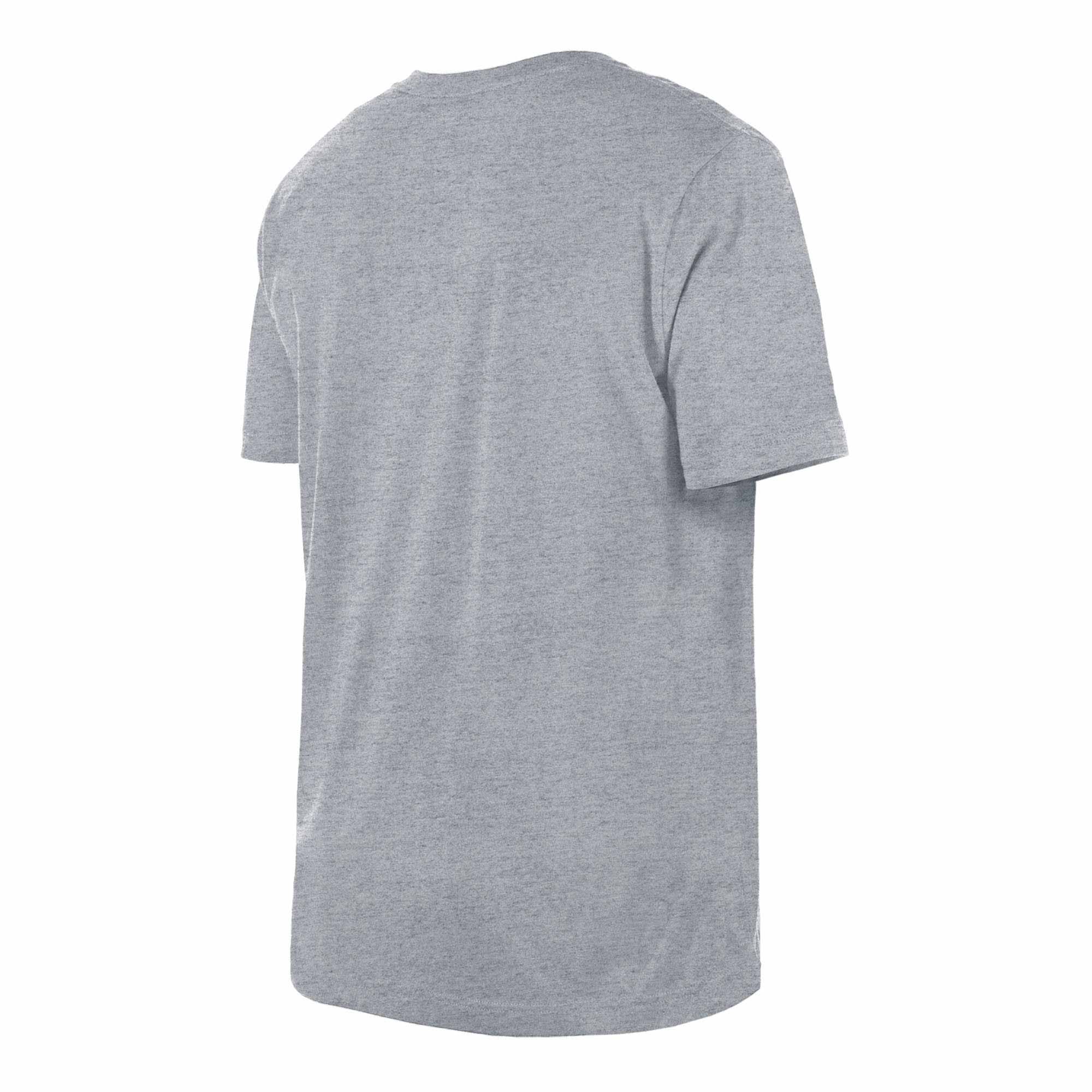 Chicago Cubs Heather Dolphin Grey 1914 Bear T-Shirt - Image 6