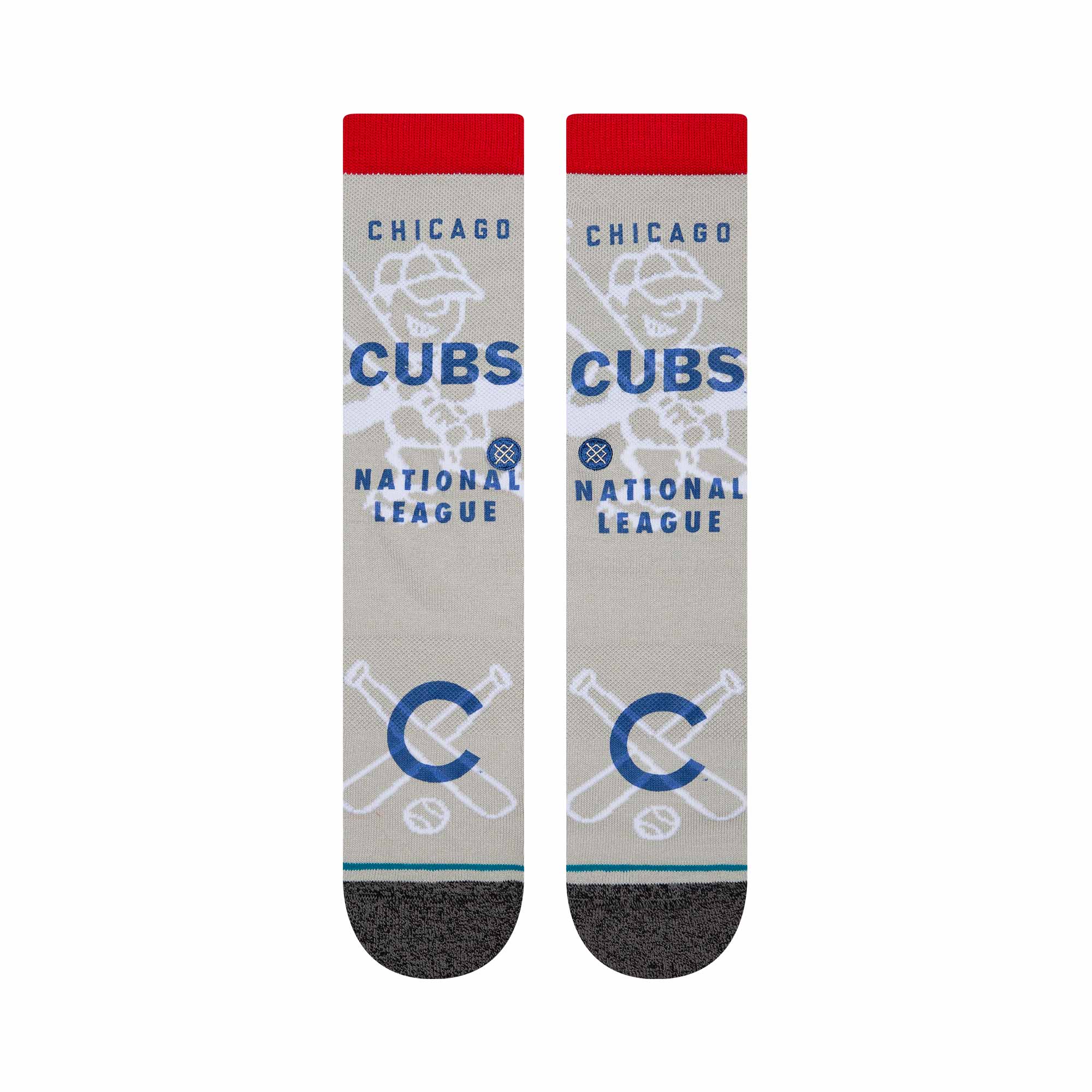 Chicago Cubs Hey Batter Crew Socks - Image 2