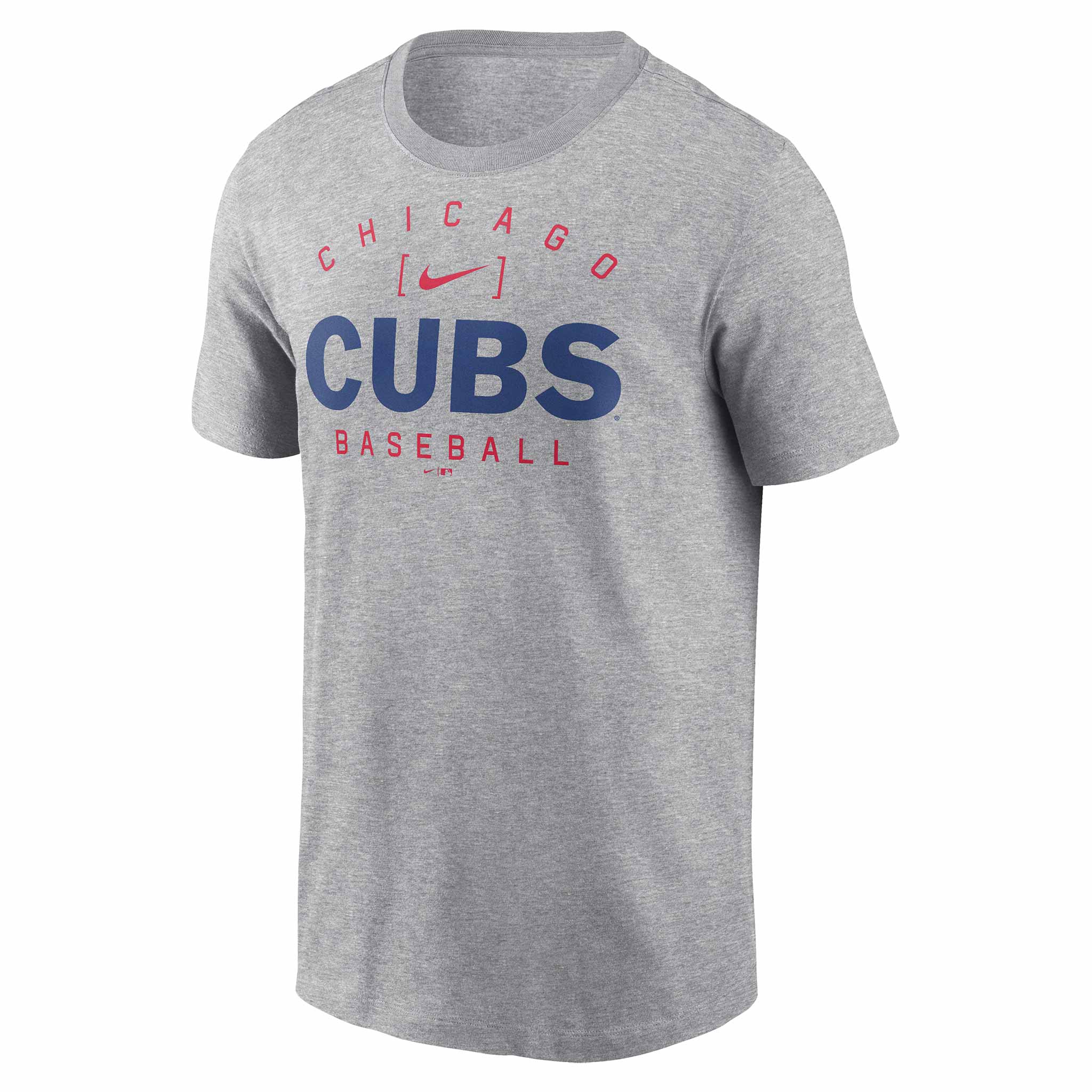 Chicago Cubs Home Team Athletic Arch Grey T-Shirt