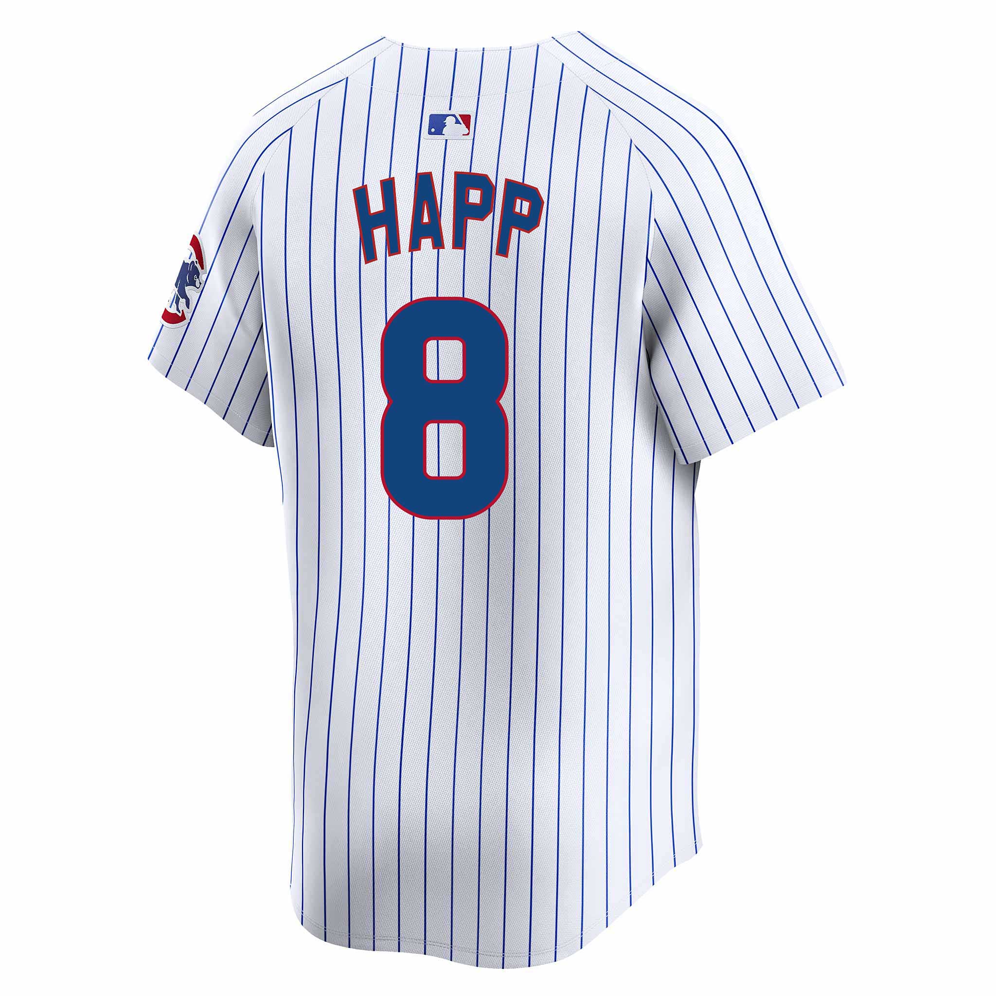 Chicago Cubs Ian Happ Nike Home Vapor Limited Jersey With Authentic Lettering - Image 3