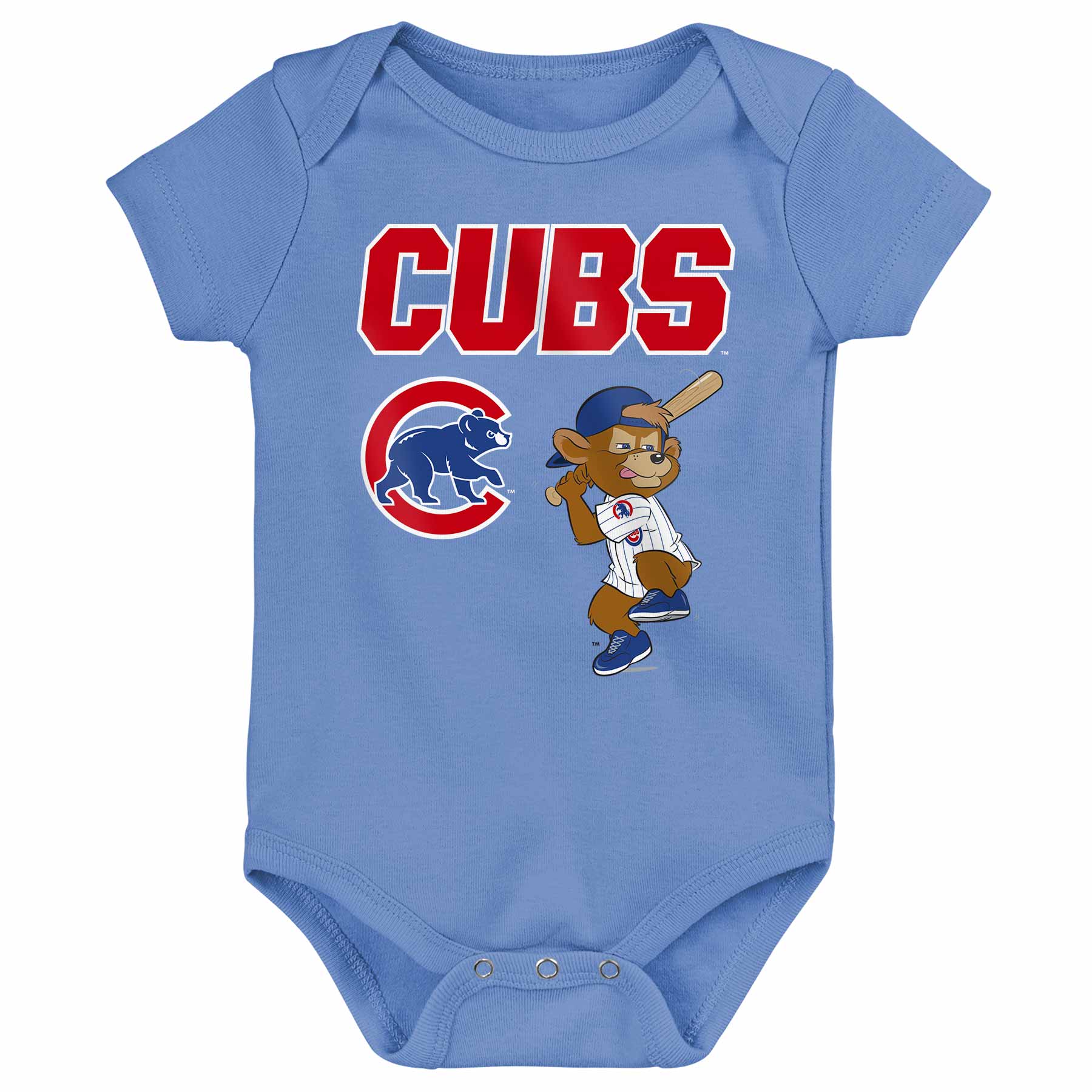 Chicago Cubs Infant 3 Pack Creeper Set - Image 2
