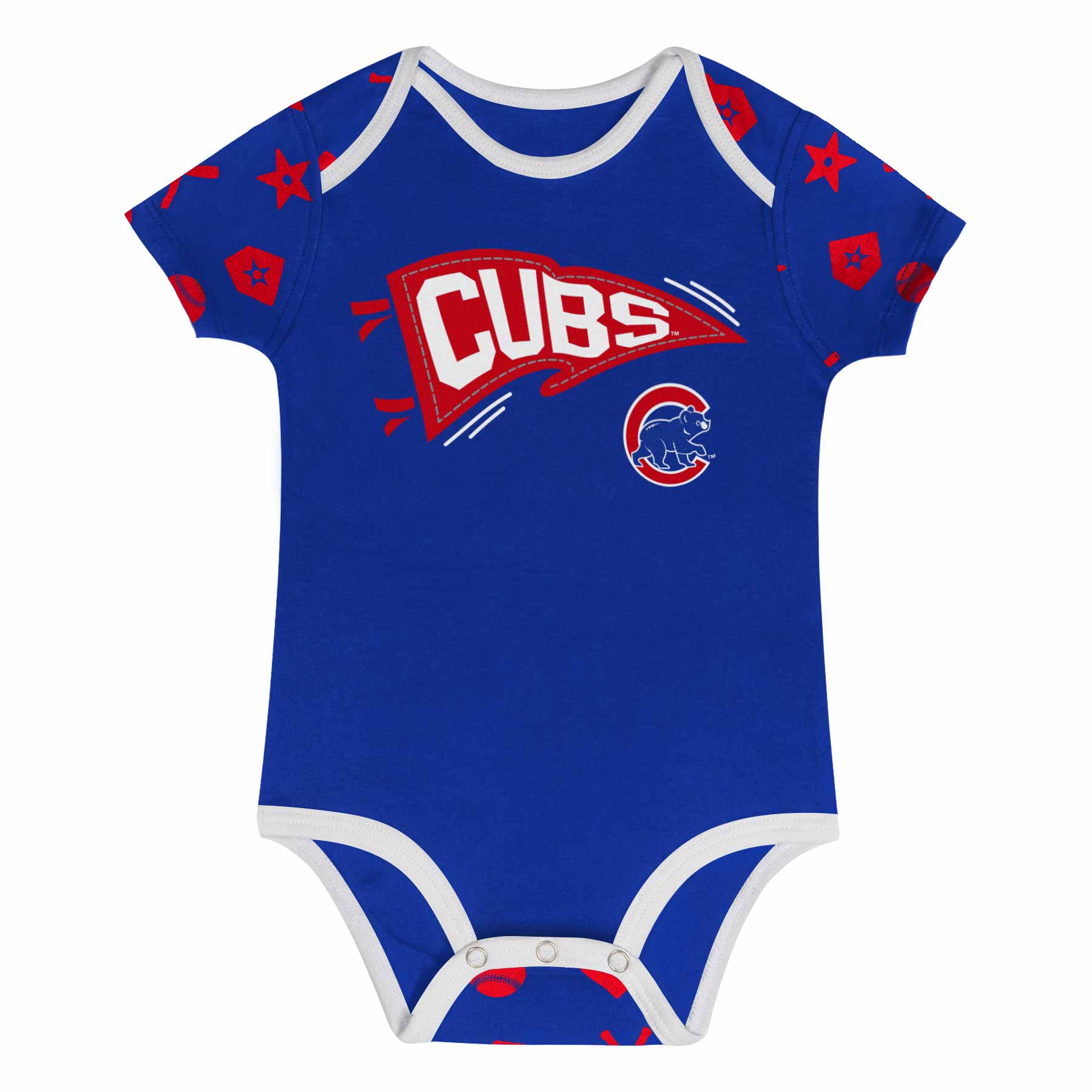 Chicago Cubs Infant On Deck Short Set - Image 2