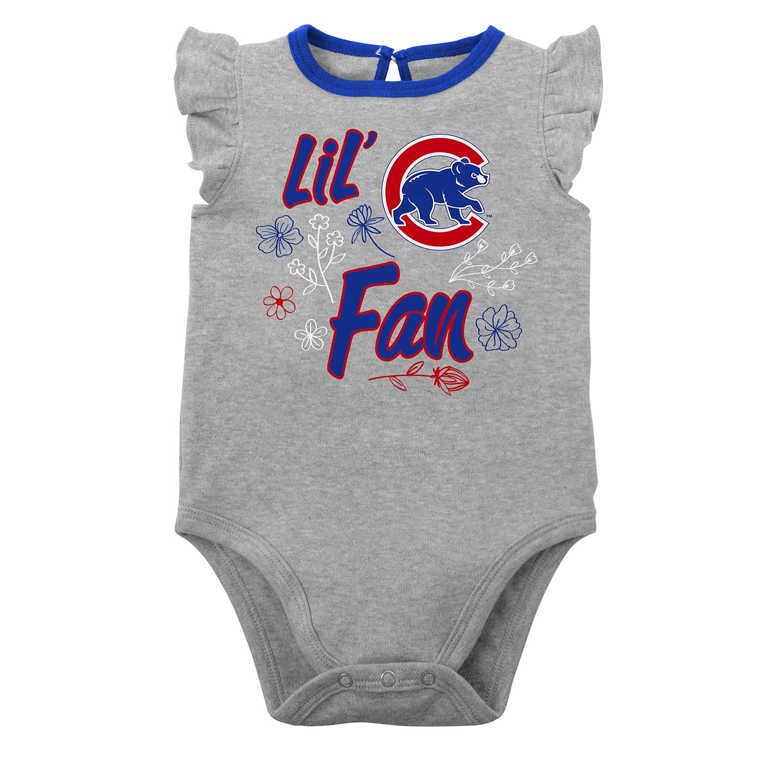 Chicago Cubs Infant Girls Two Pack Creeper Set - Image 2