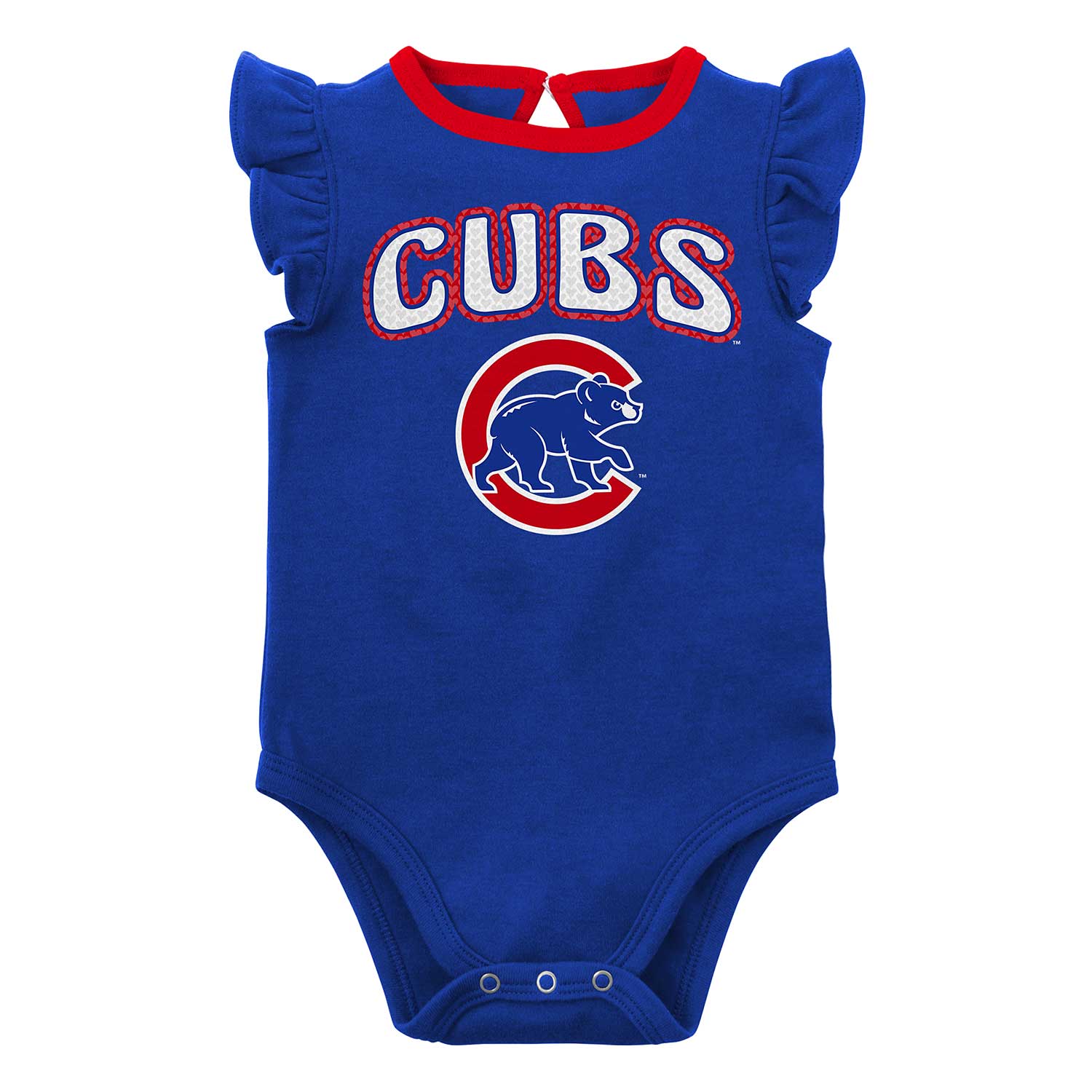 Chicago Cubs Infant Girls Two Pack Creeper Set - Image 3