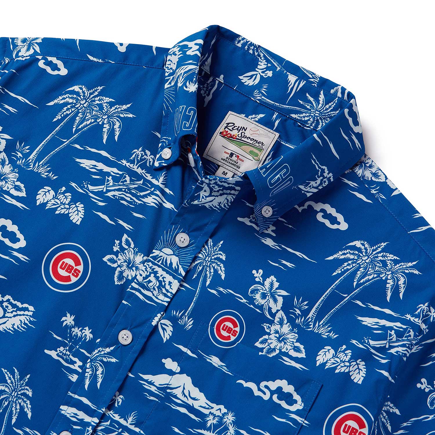 Chicago Cubs Kekai Performance Hawaiian Shirt - Image 2