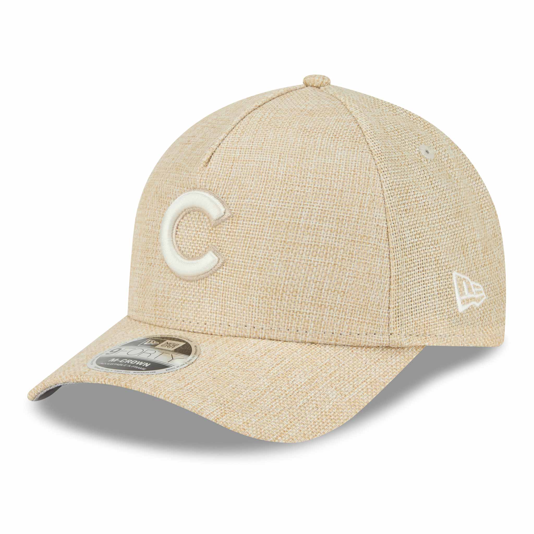 Chicago Cubs Khaki Vintage Weave Adjustable Cap