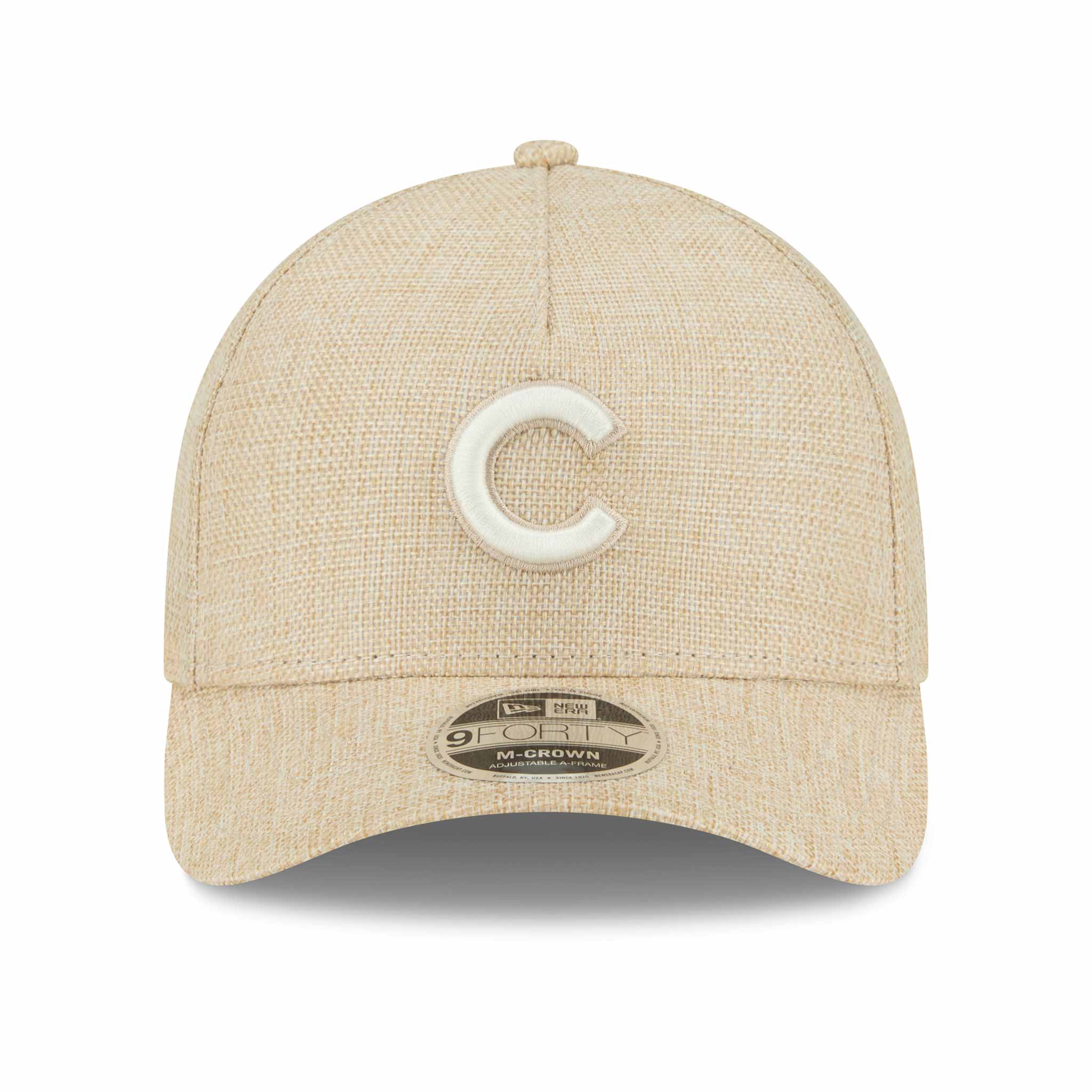 Chicago Cubs Khaki Vintage Weave Adjustable Cap - Image 4
