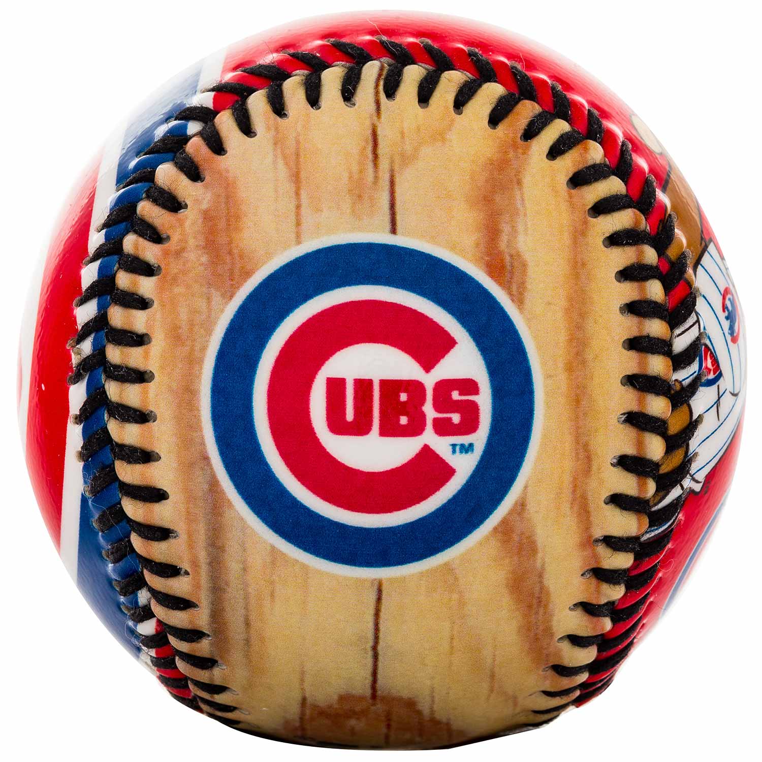 Chicago Cubs Mascot Soft Strike Baseball - Image 3