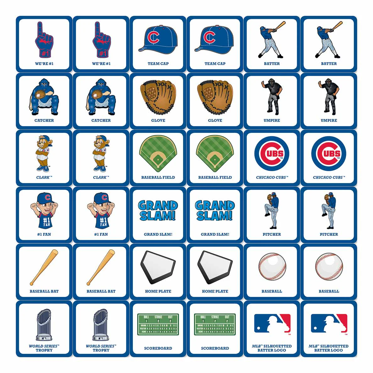 Chicago Cubs Matching Game - Image 3