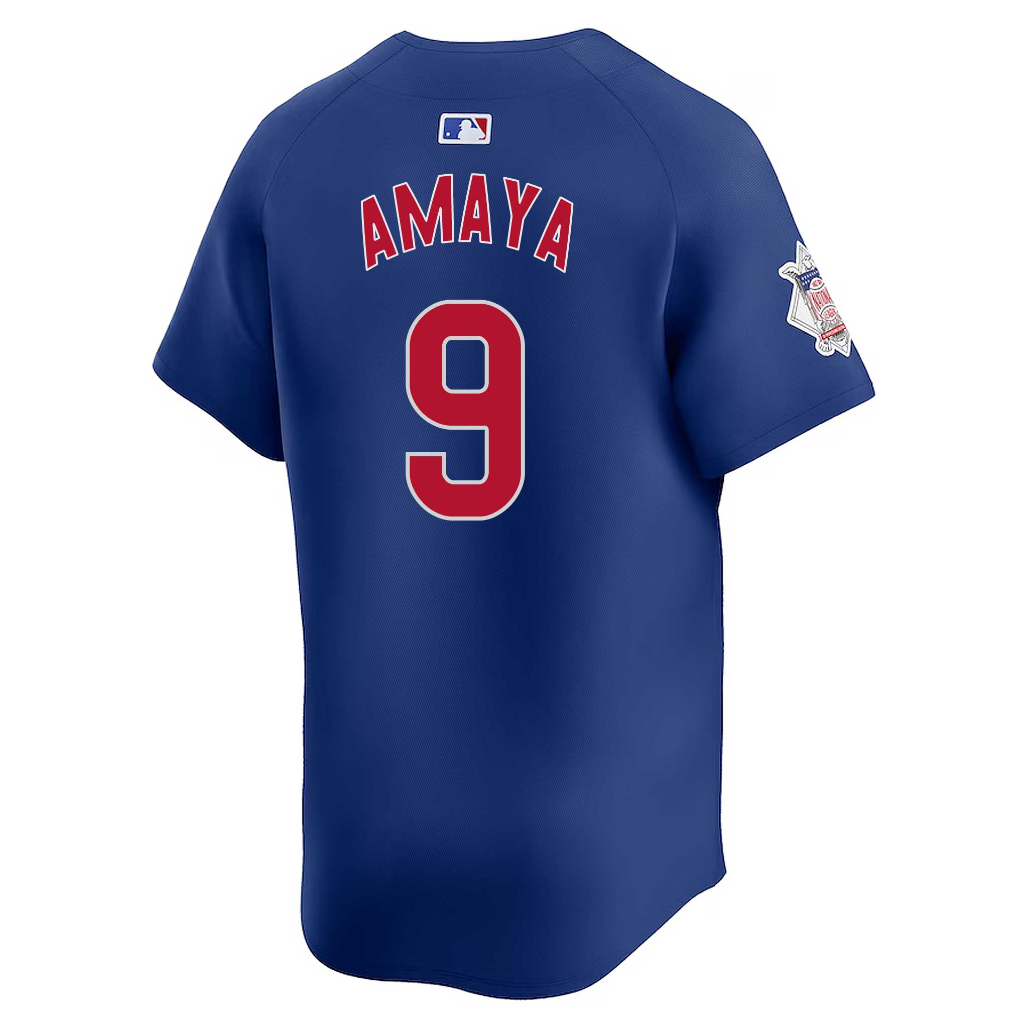 Chicago Cubs Miguel Amaya Nike Alternate Vapor Limited Jersey With Authentic Lettering - Image 3