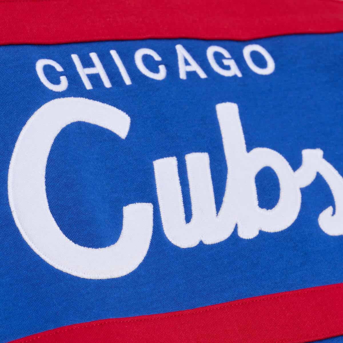 Chicago Cubs Mitchell & Ness Team Color Head Coach Quarter Zip Sweatshirt - Image 4