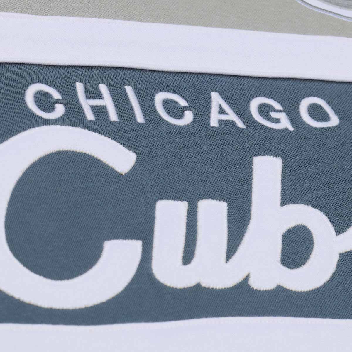 Chicago Cubs Mitchell & Ness Thunderstorm Head Coach Hooded Sweatshirt - Image 3