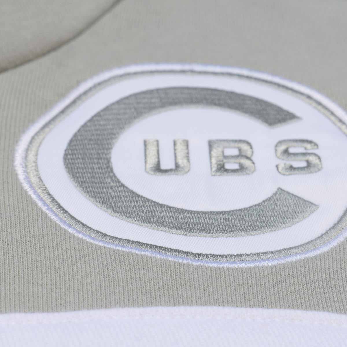 Chicago Cubs Mitchell & Ness Thunderstorm Head Coach Hooded Sweatshirt - Image 4
