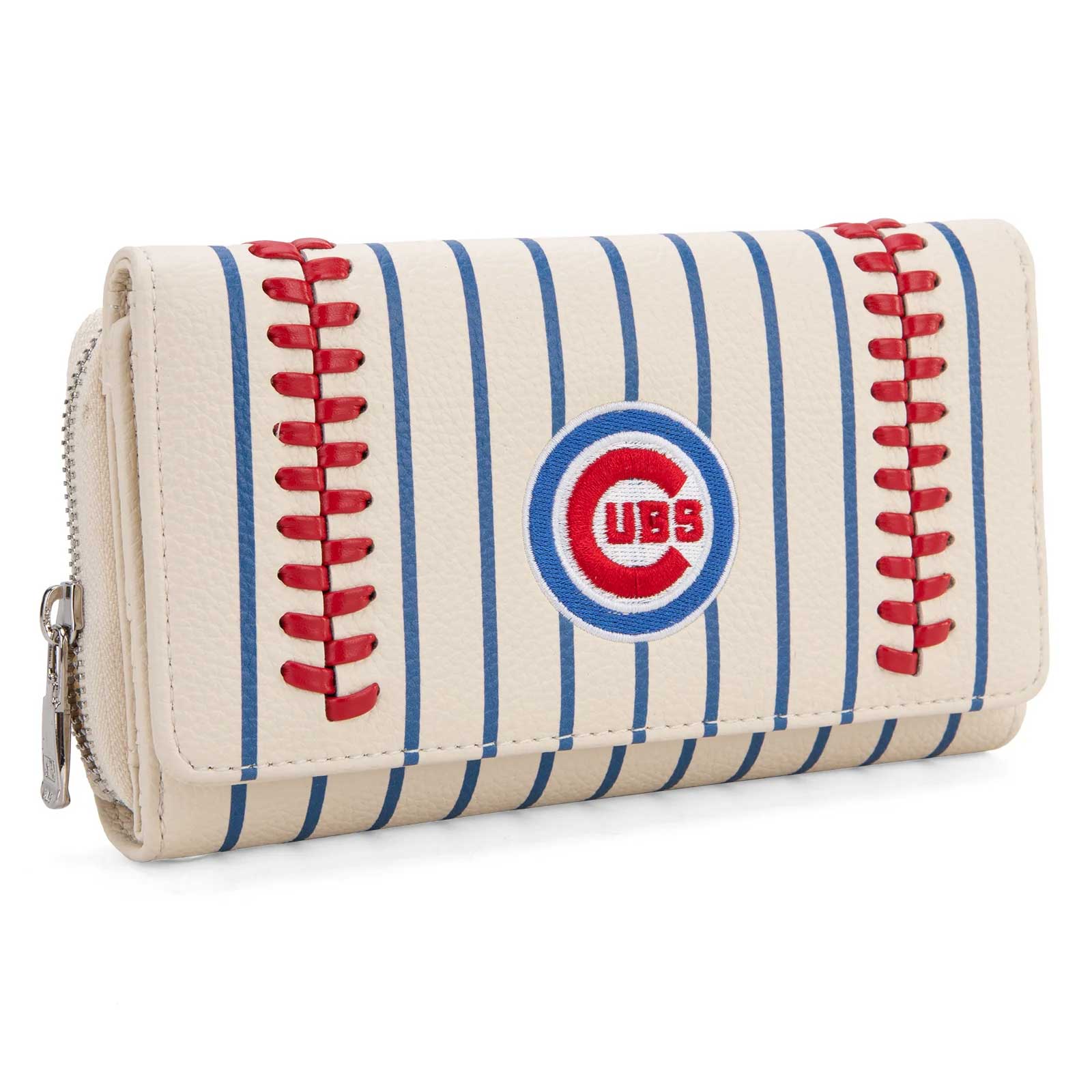 Chicago Cubs Montana West Pinstripe Wallet Wristlet
