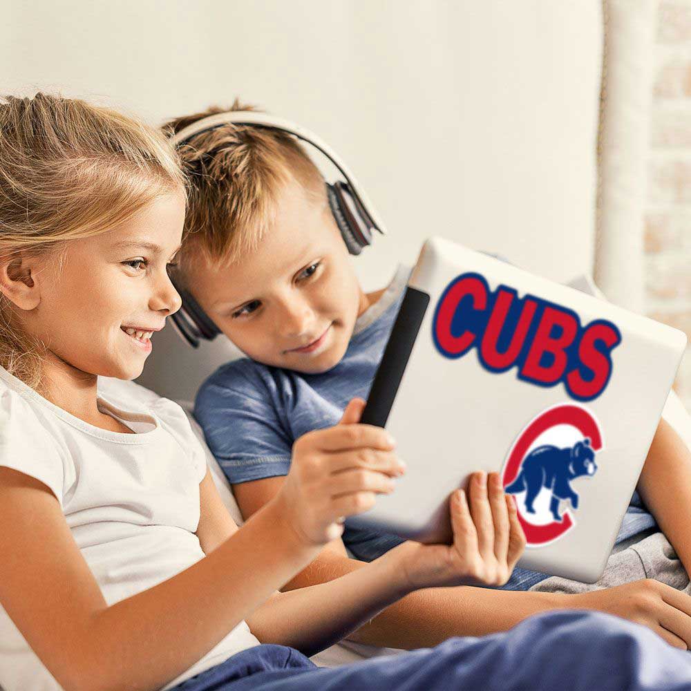 Chicago Cubs Multi-Use 3-Pack Decal Set - Image 2