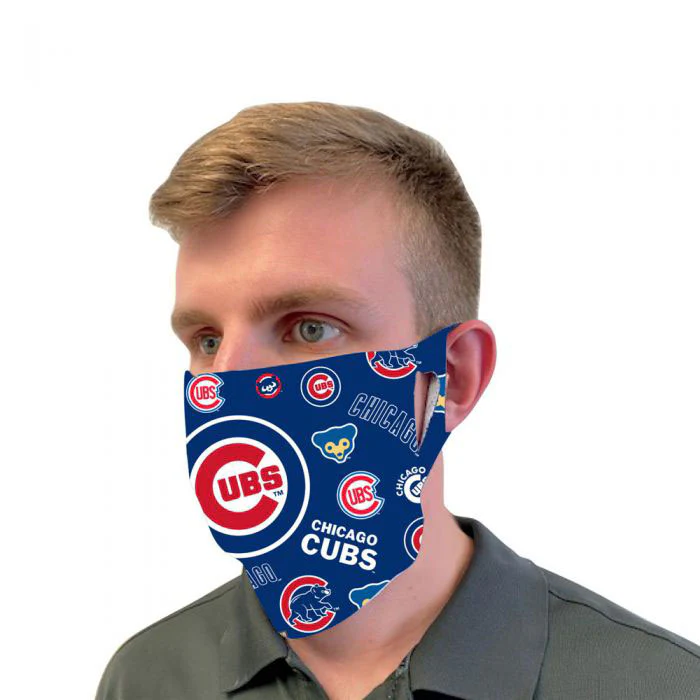 Chicago Cubs Multilogo Cooperstown Face Cover - Image 2