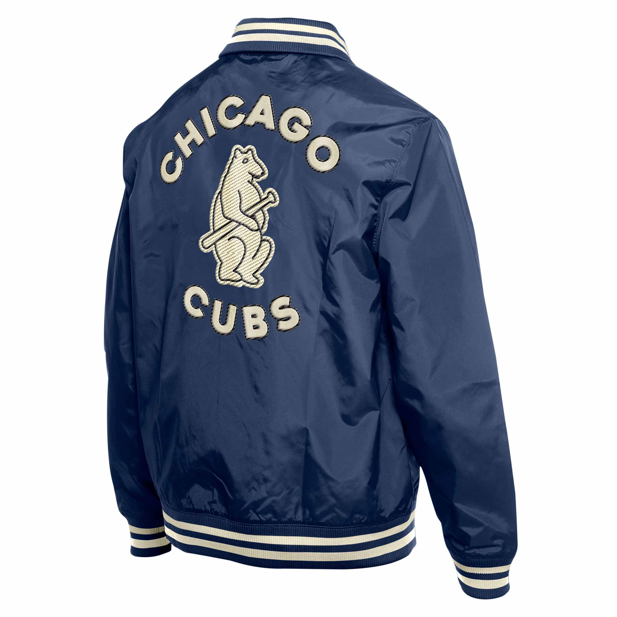 Chicago Cubs New Era 1914 Bear Gamer Jacket - Image 2
