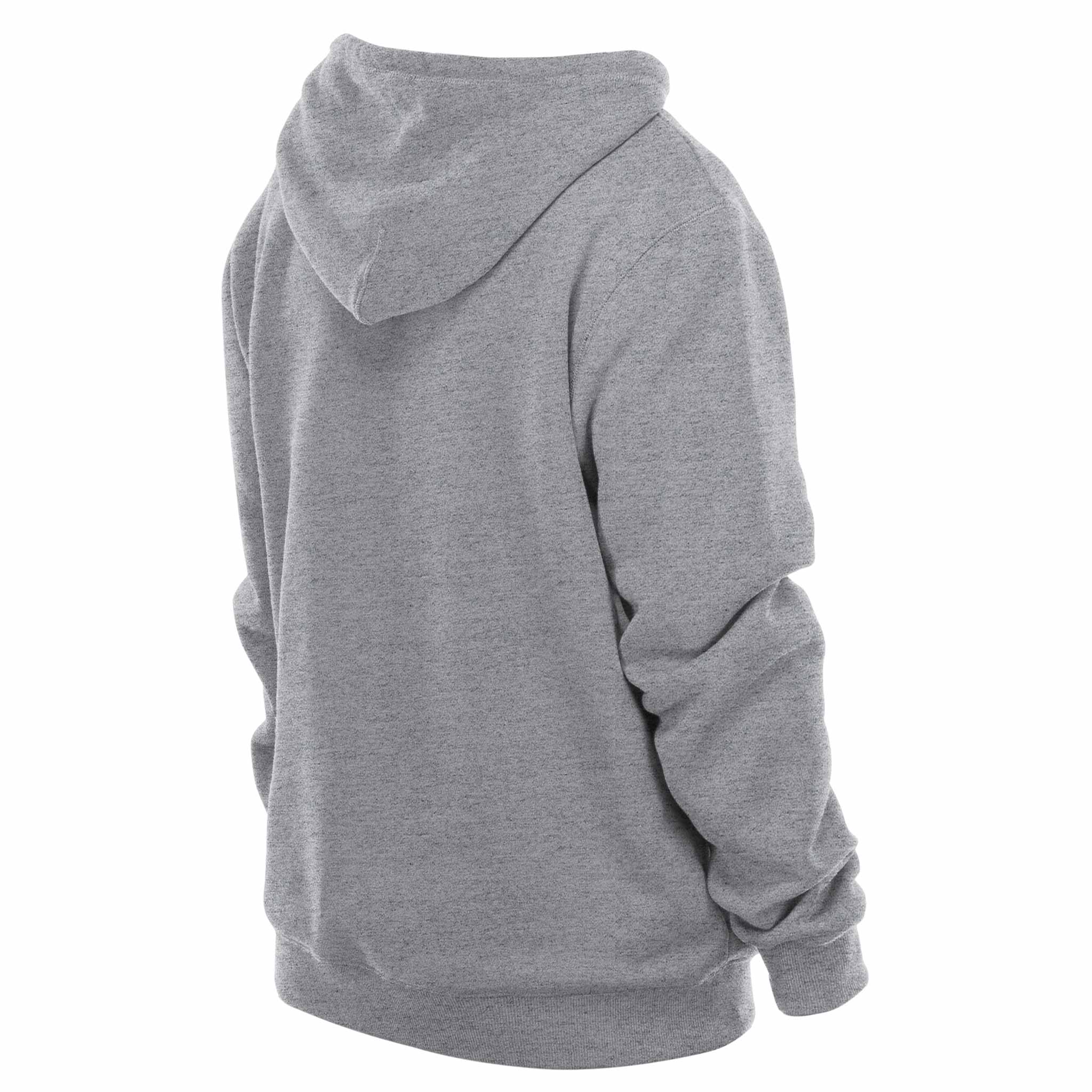 Chicago Cubs New Era 1984 Bear Bubble Grey Hooded Sweatshirt - Image 2